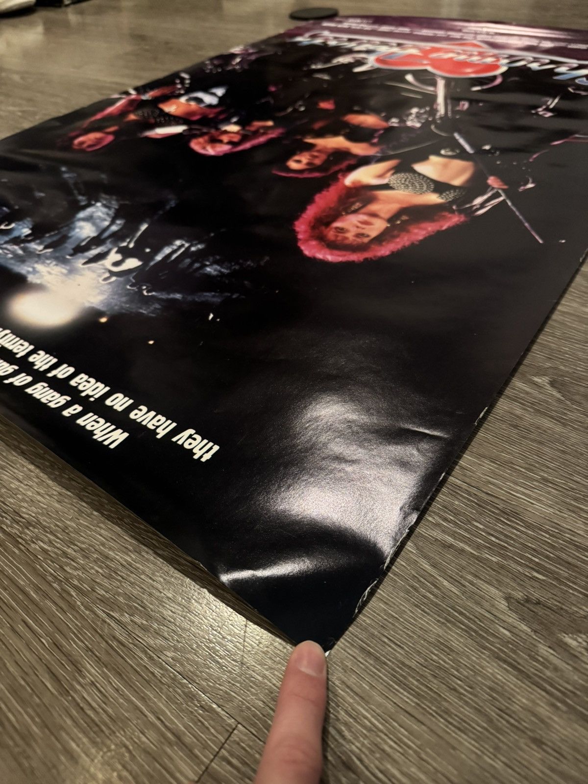 Chrome Hearts Chrome Hearts 1989 Working Title Original Theater Poster Art Size ONE SIZE - 5 Thumbnail
