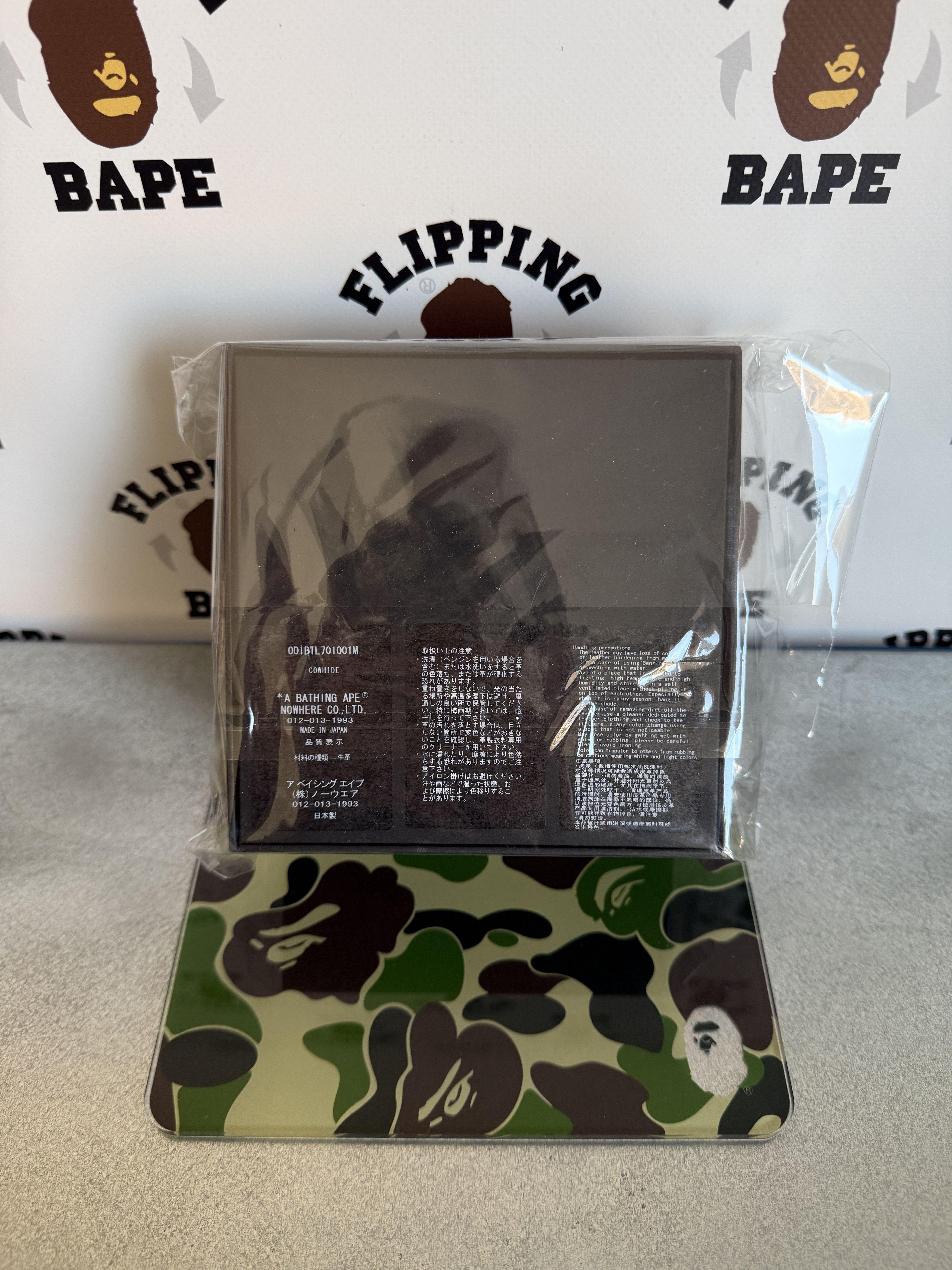 Bape BAPE 1ST CAMO BAPE LEATHER BELT (M/34) Size 34 - 11 Thumbnail