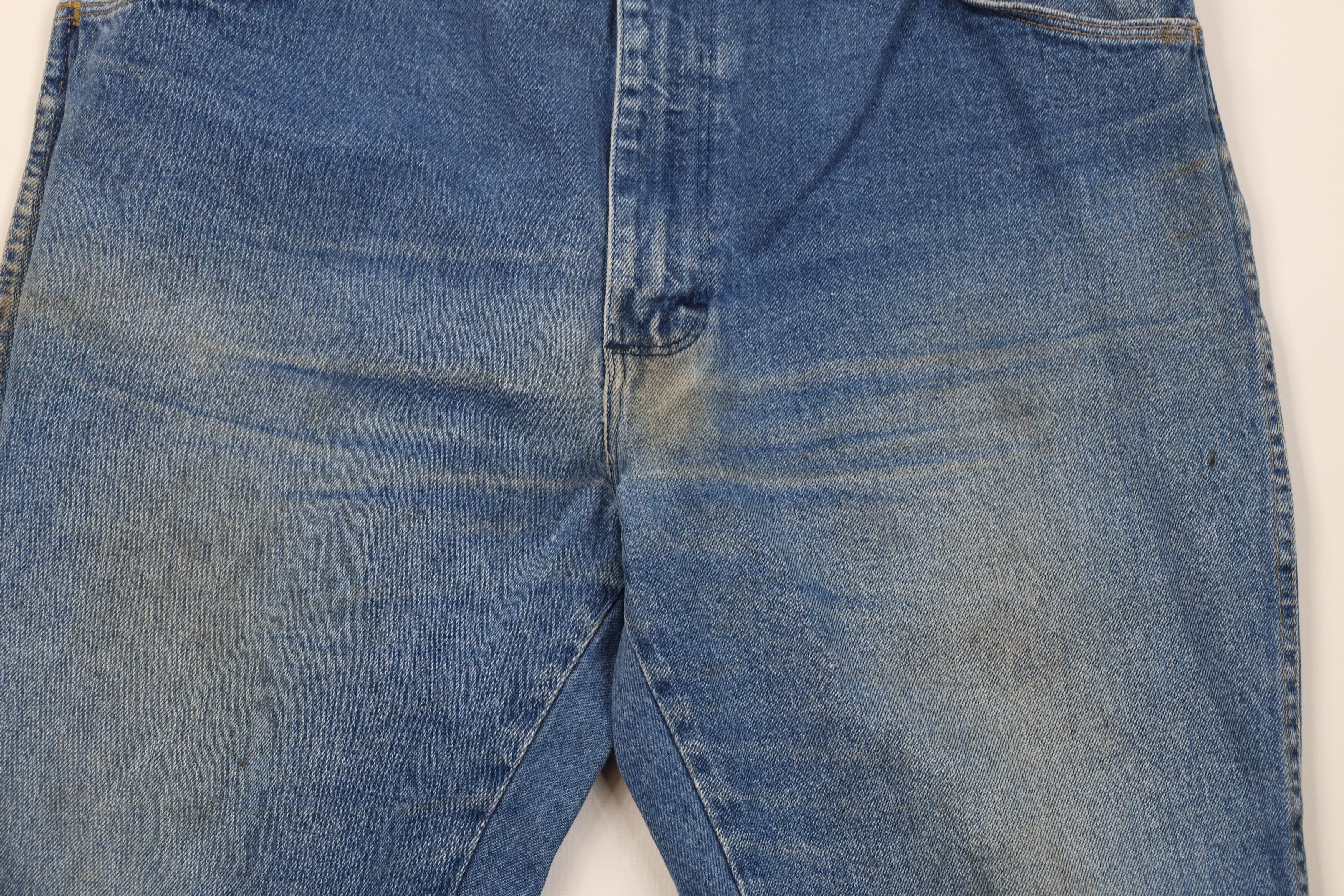 Vintage Vintage 70s 80s Streetwear Wide Leg Bootcut Denim Jeans USA Size US 36 / EU 52 - 3 Thumbnail
