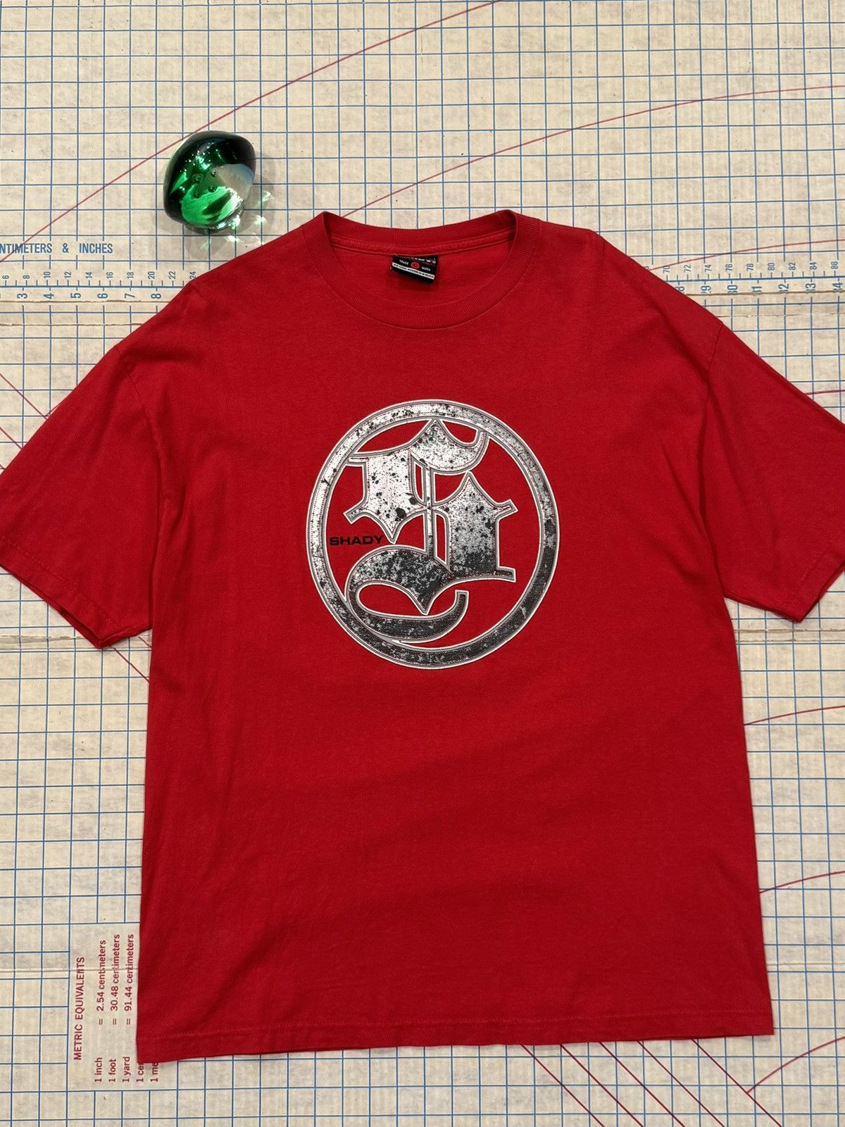 Shady Ltd Vintage Y2K Shady Ltd Red Graphic Tee Mens Size Large Size US L / EU 52-54 / 3 - 2 Thumbnail