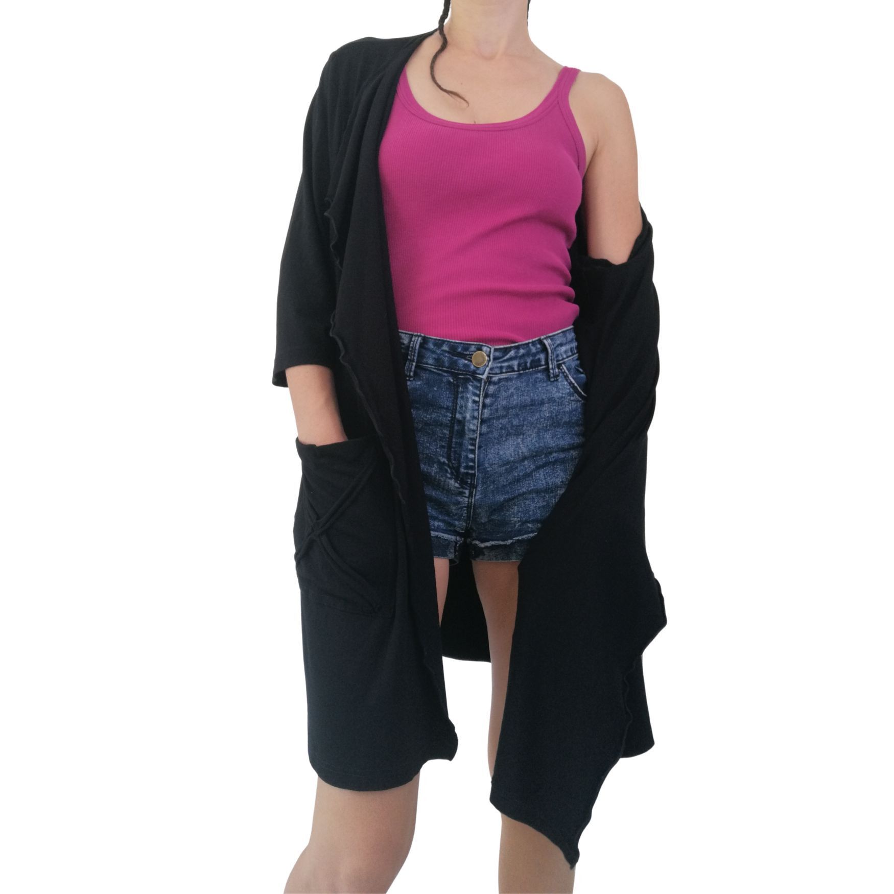 Other FLIRT oversized kimono-jacket by Fani Tsakiri Size S / US 4 / IT 40 - 7 Thumbnail