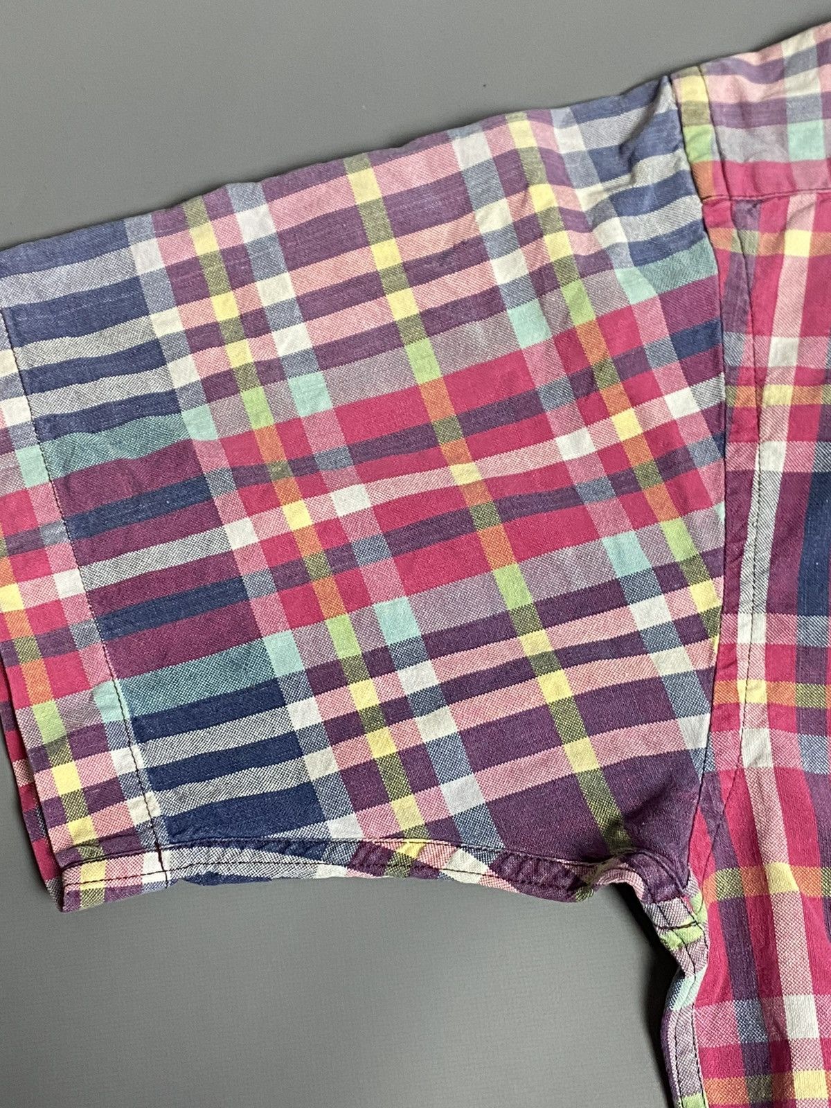 Dockers Vtg 90s Dockers Levi’s Shirt M Plaid Short Sleeve Button Up Size US M / EU 48-50 / 2 - 13 Thumbnail