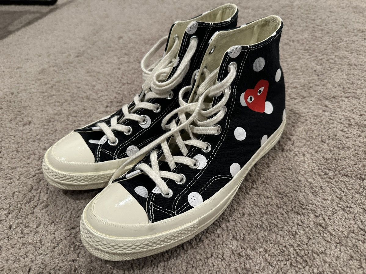 Cdg converse size 8.5 best sale