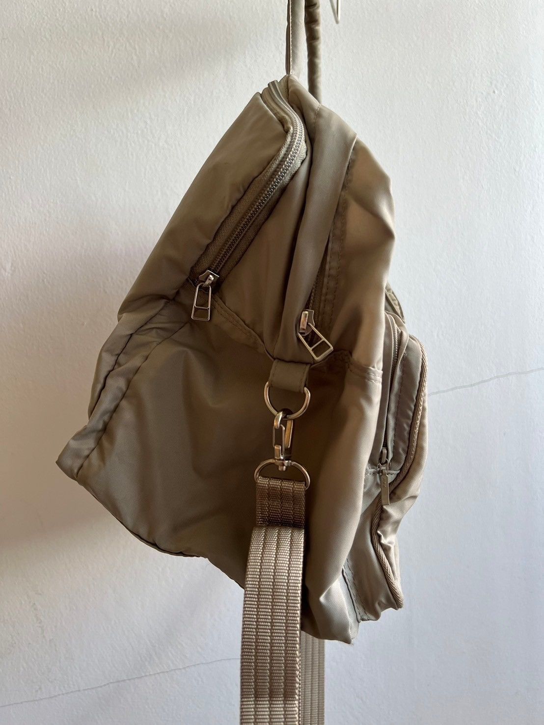 Yohji Yamamoto Y'saccs Pour Femme Multi Pocket Nylon Sling/Hand Bag Size ONE SIZE - 8 Thumbnail
