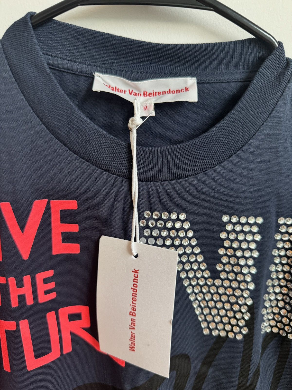Walter Van Beirendonck Walter Van Beirendonck Rhinestone Tee Size US M / EU 48-50 / 2 - 3 Thumbnail