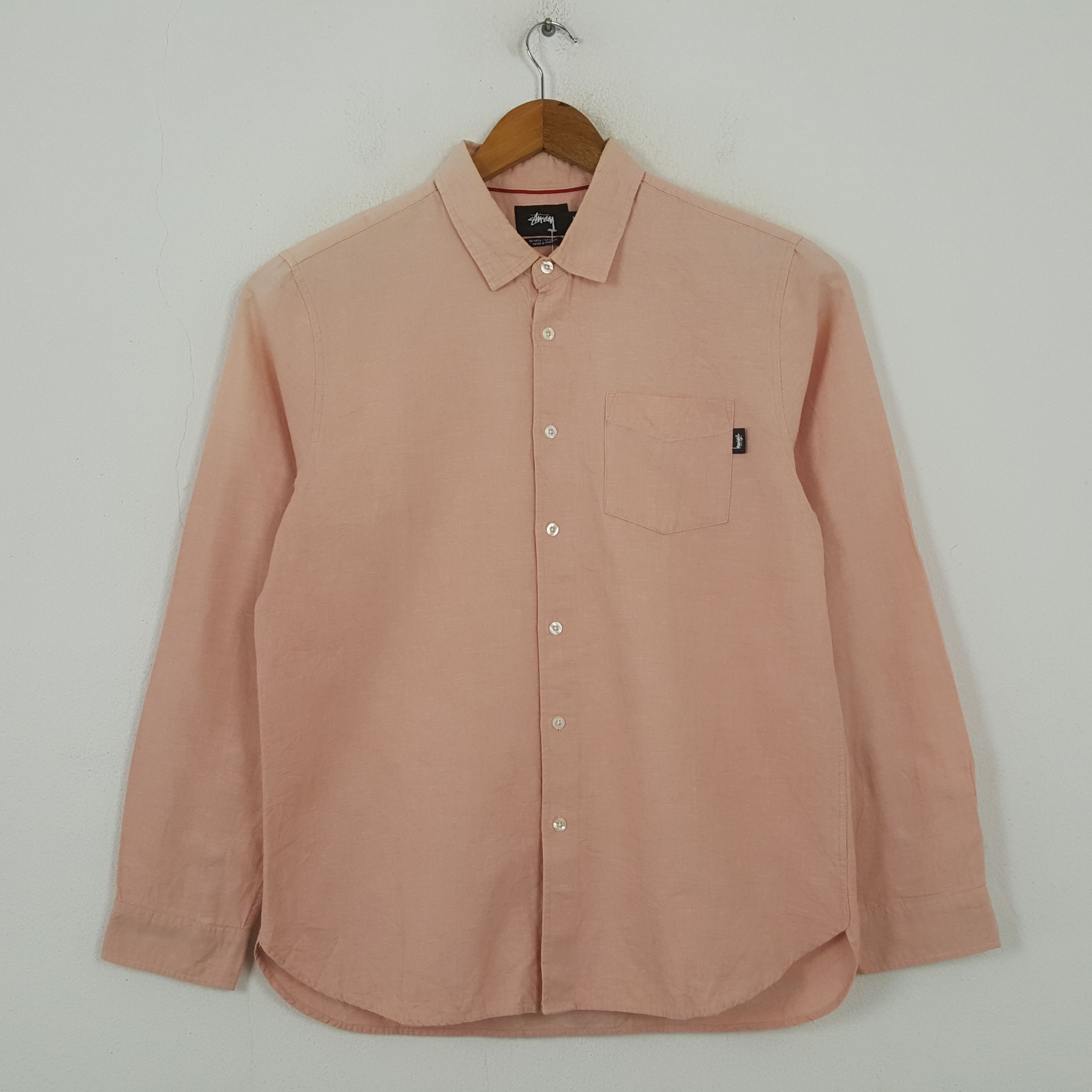 Stussy Vintage Stussy Streetwear Skateboard Logo Polos 32 Size US L / EU 52-54 / 3 - 3 Thumbnail