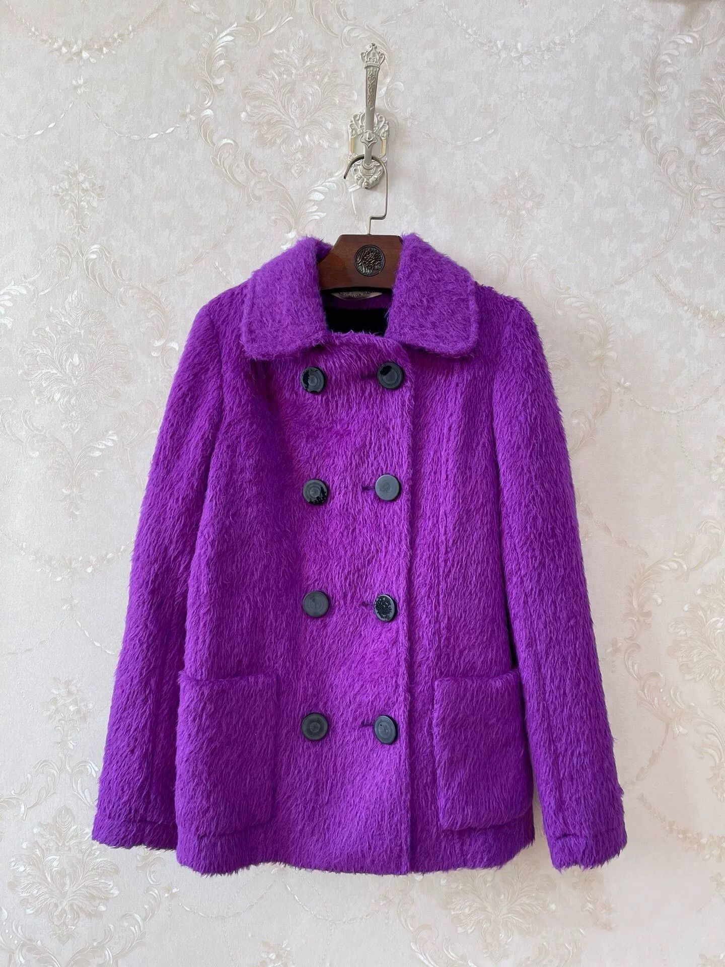 Balenciaga Balenciaga Runway Alpaca Wool Coat Size M / US 6-8 / IT 42-44 - 1 Thumbnail