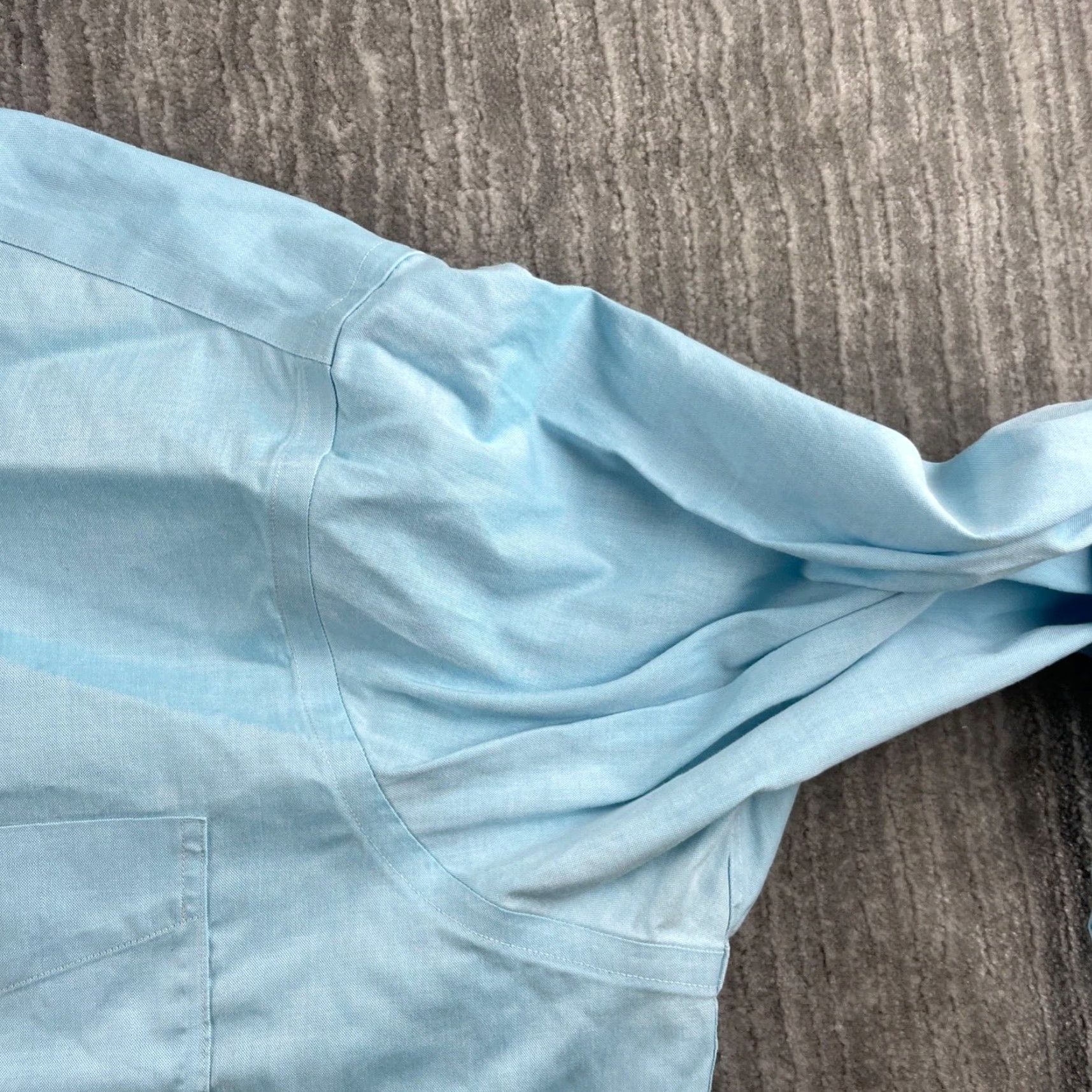 Ralph Lauren Lauren Ralph Lauren Shirt Adult Large Blue Long Sleeve Button Up Non Iron Mens Size US L / EU 52-54 / 3 - 4 Thumbnail