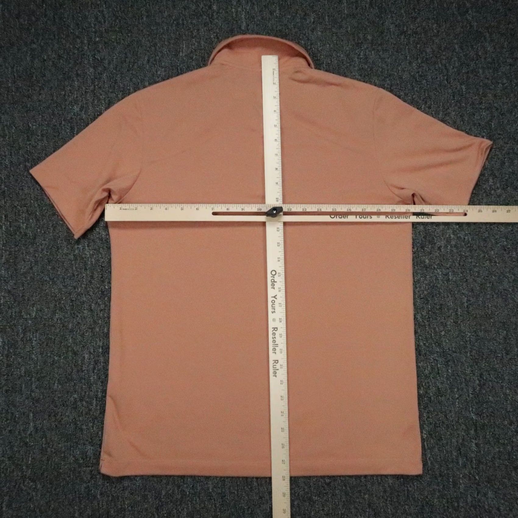 Vintage VINTAGE Tom Beckbe Polo Shirt Mens Small Orange Short Sleeve Stretch Pique Golf Salmon Size US S / EU 44-46 / 1 - 5 Thumbnail