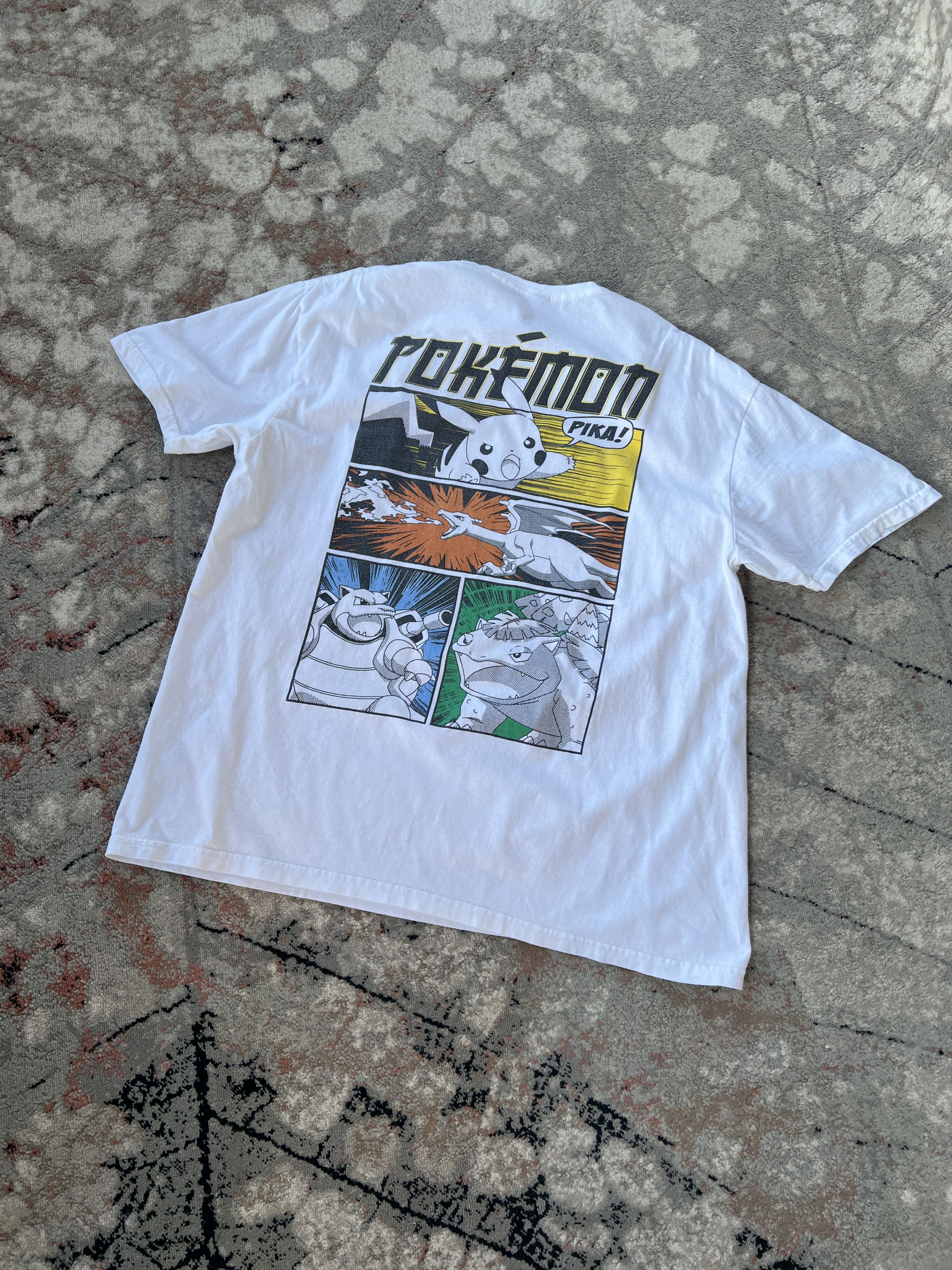 Japanese Brand Pokemon Pika Tee Size US M / EU 48-50 / 2 - 1 Thumbnail