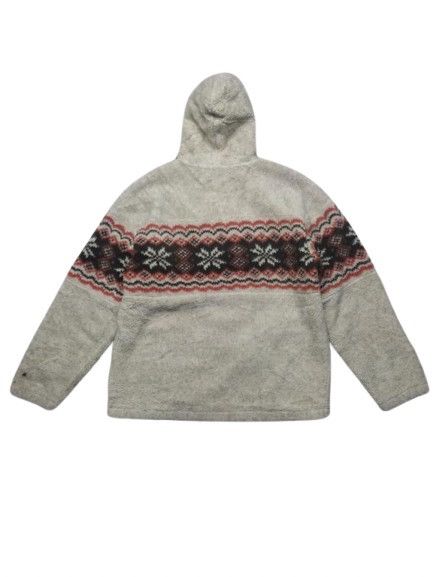 Japanese Brand × Vintage VINTAGE JAPANESE BRAND ZIP UP HOODIE SHERPA NAVAJO DESIGN Size US XL / EU 56 / 4 - 2 Thumbnail