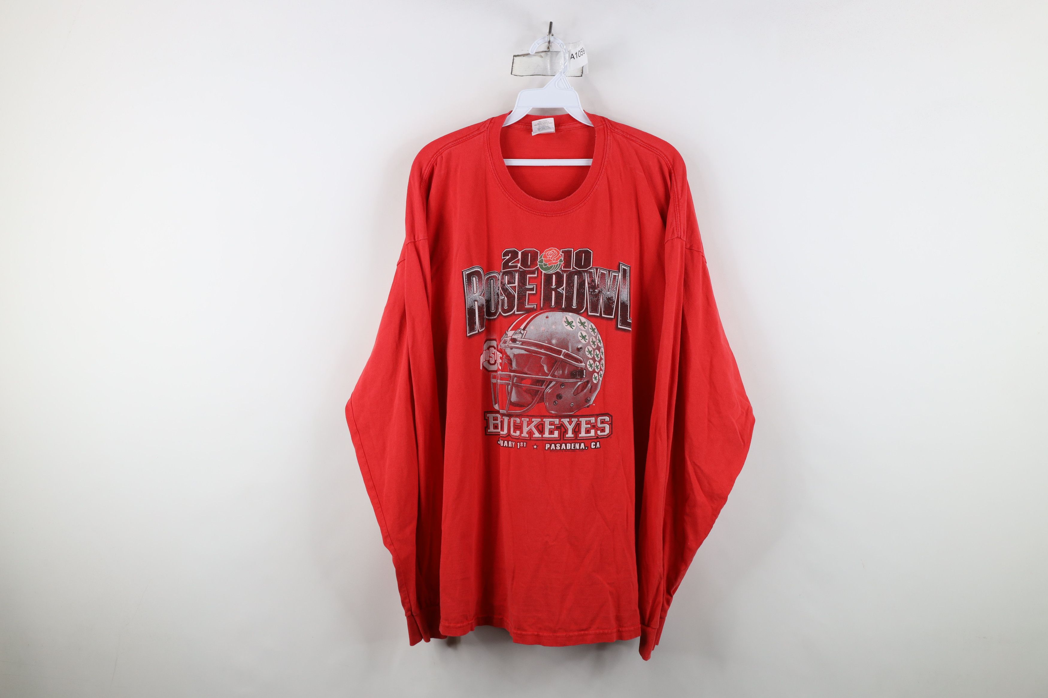 Vintage Vintage Rose Bowl Ohio State University Football T-Shirt Red Size US XXL / EU 58 / 5 - 1 Thumbnail
