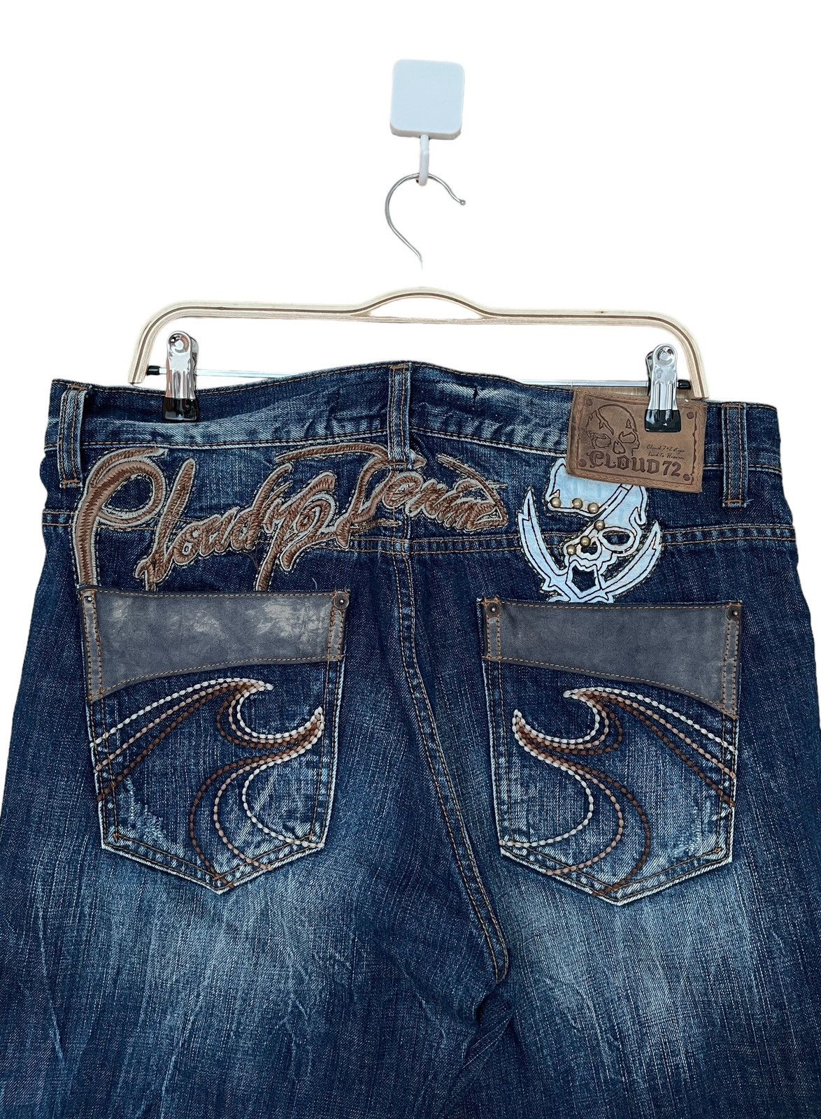 If Six Was Nine × Japanese Brand × Le Grande Bleu (L.G.B.) Vintage Japanese Brand Cloudy 72 Jeans 2000s Size US 36 / EU 52 - 8 Thumbnail
