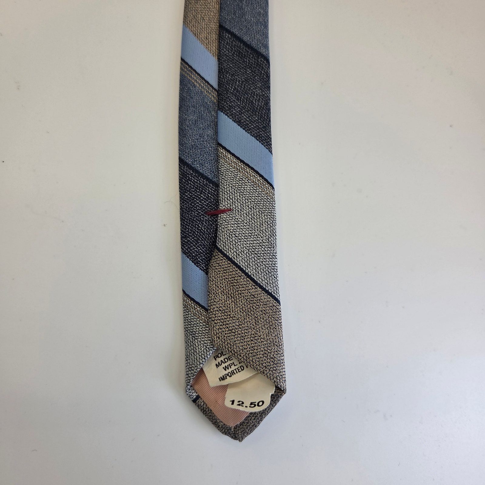 Vintage Vintage 70s Johnny Carson Striped Tie USA Size ONE SIZE - 7 Thumbnail