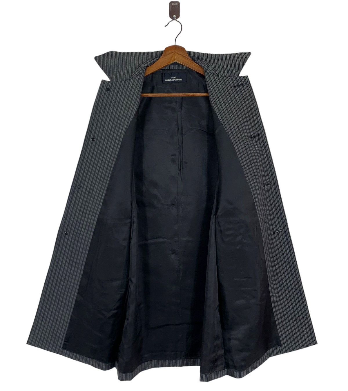 Comme des Garcons × Comme des Garcons Homme VINTAGE 1999 COMME DES GARCONS TRICOTS BUTTON LONG JACKET Size M / US 6-8 / IT 42-44 - 6 Thumbnail