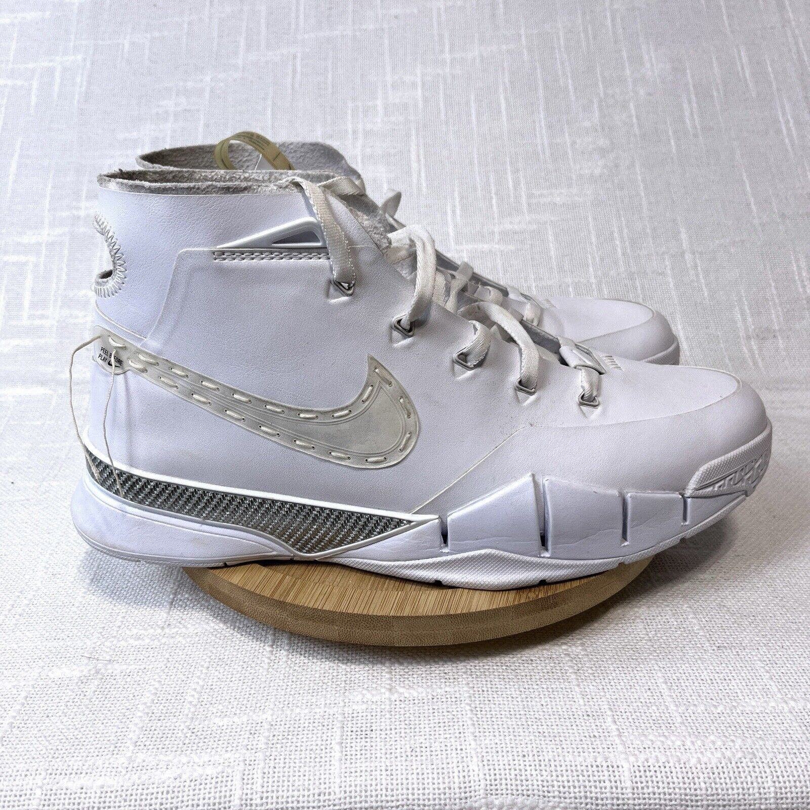 image of Nike Kobe 1 Protro Noise Cancelling Pack Sneakers 11.5 in White, Men's