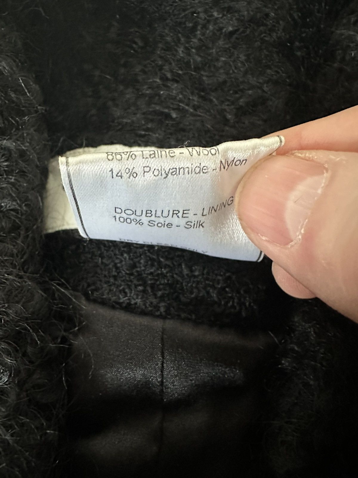 Dior Archive Christian Dior Fall 1999 Wool Coat Galliano Size S / US 4 / IT 40 - 4 Thumbnail