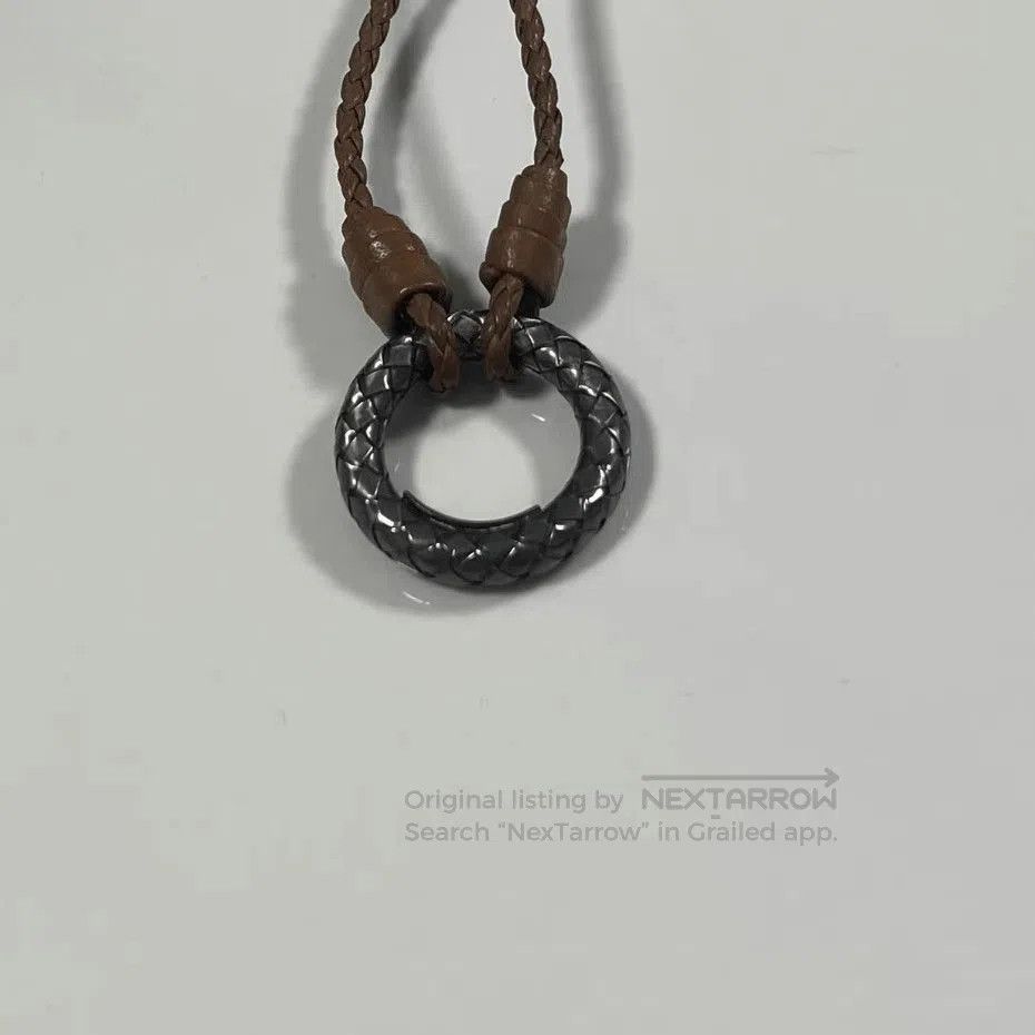 Bottega Veneta Bottega Veneta Woven Ring Necklace. Size ONE SIZE - 4 Thumbnail