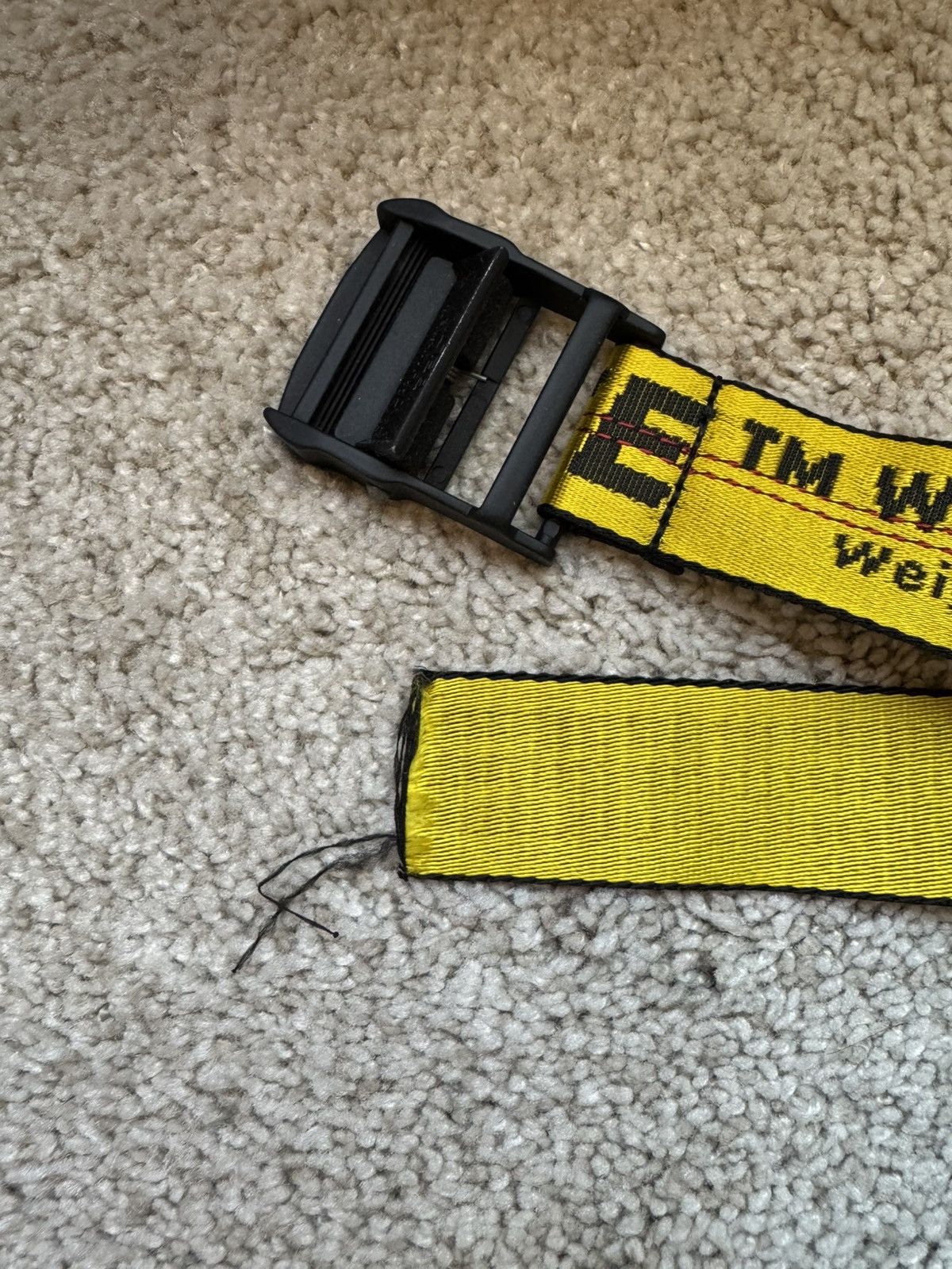 Off-White Off-White Industrial Belt Size ONE SIZE - 5 Thumbnail