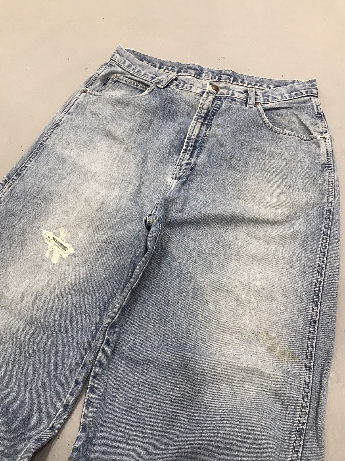 Dickies × Vintage Vintage dickies SpellOut embroidered denim Size US 34 / EU 50 - 3 Thumbnail