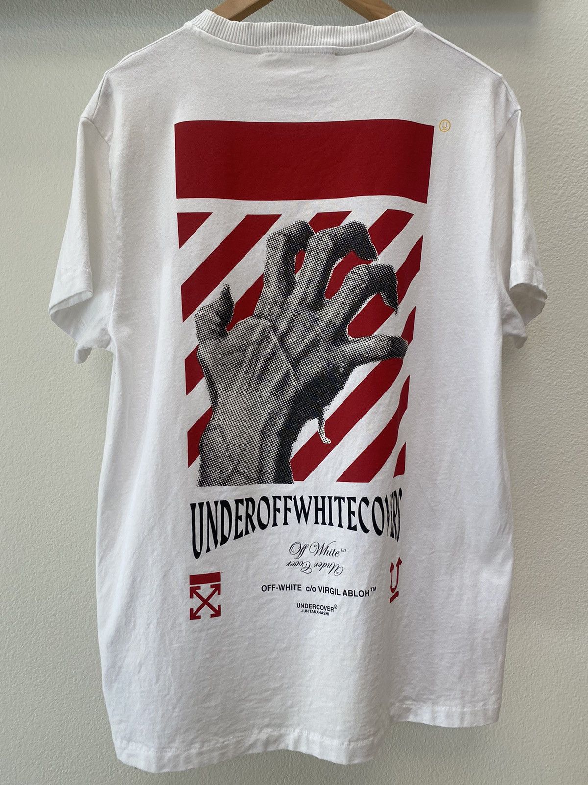 Off White Undercover Off White Undercover SS19 Hand Dart Oversized Tee Grailed