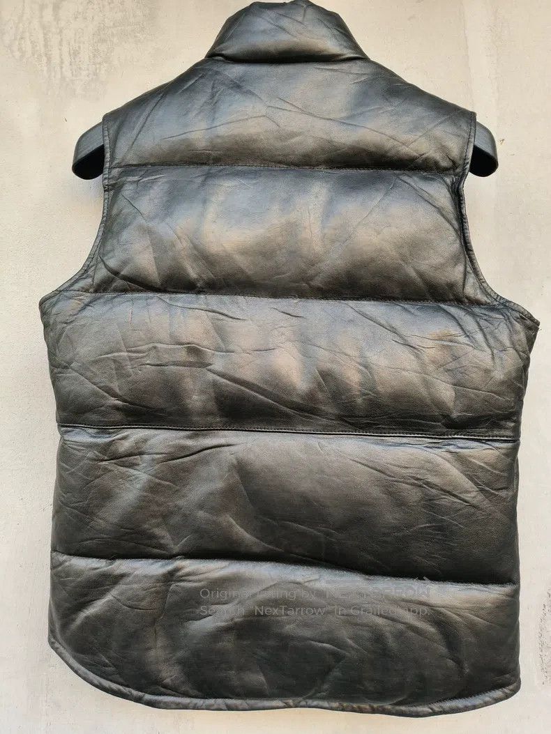 Schott Schott Down leather horse clip vest Size US S / EU 44-46 / 1 - 7 Thumbnail