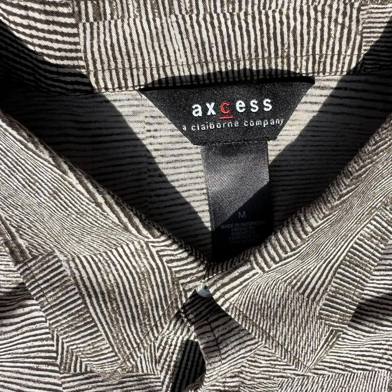 Liz Claiborne Y2K Square Pattern Club Shirt Size US M / EU 48-50 / 2 - 3 Thumbnail