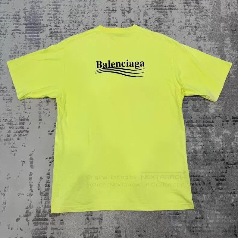 Balenciaga Balenciaga Coke Logo Vintage Logo Loose Short Sleeve Size US XXS / EU 40 - 2 Thumbnail