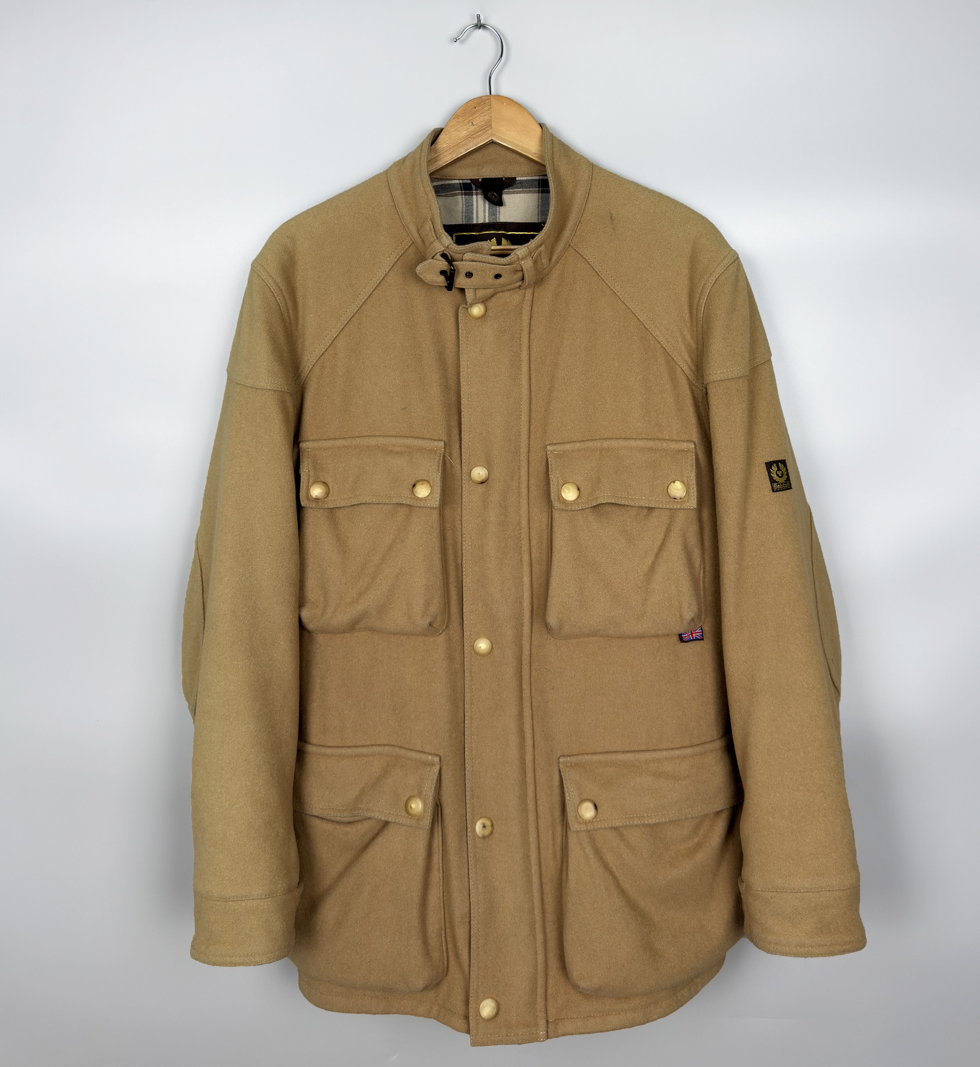 Belstaff Belstaff Trialmaster Wool Vintage Jacket Made in Italy Size US XL / EU 56 / 4 - 1 Thumbnail
