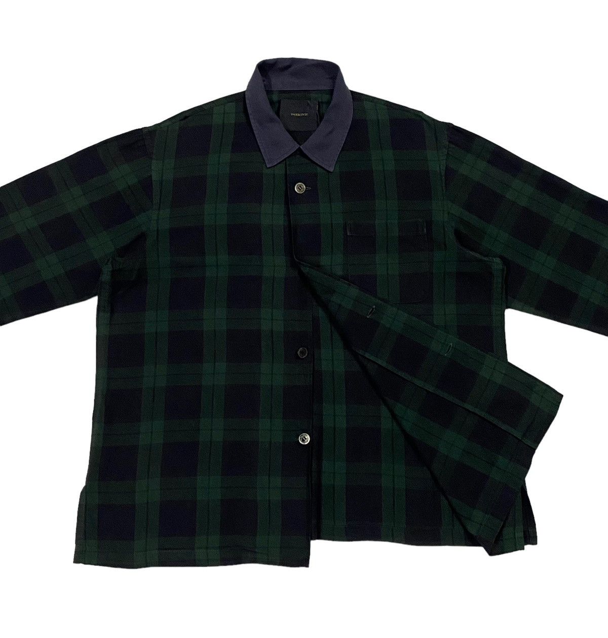 Jun Takahashi Undercover Checked Long Sleeved Shirt Button Ups Size US M / EU 48-50 / 2 - 23 Thumbnail