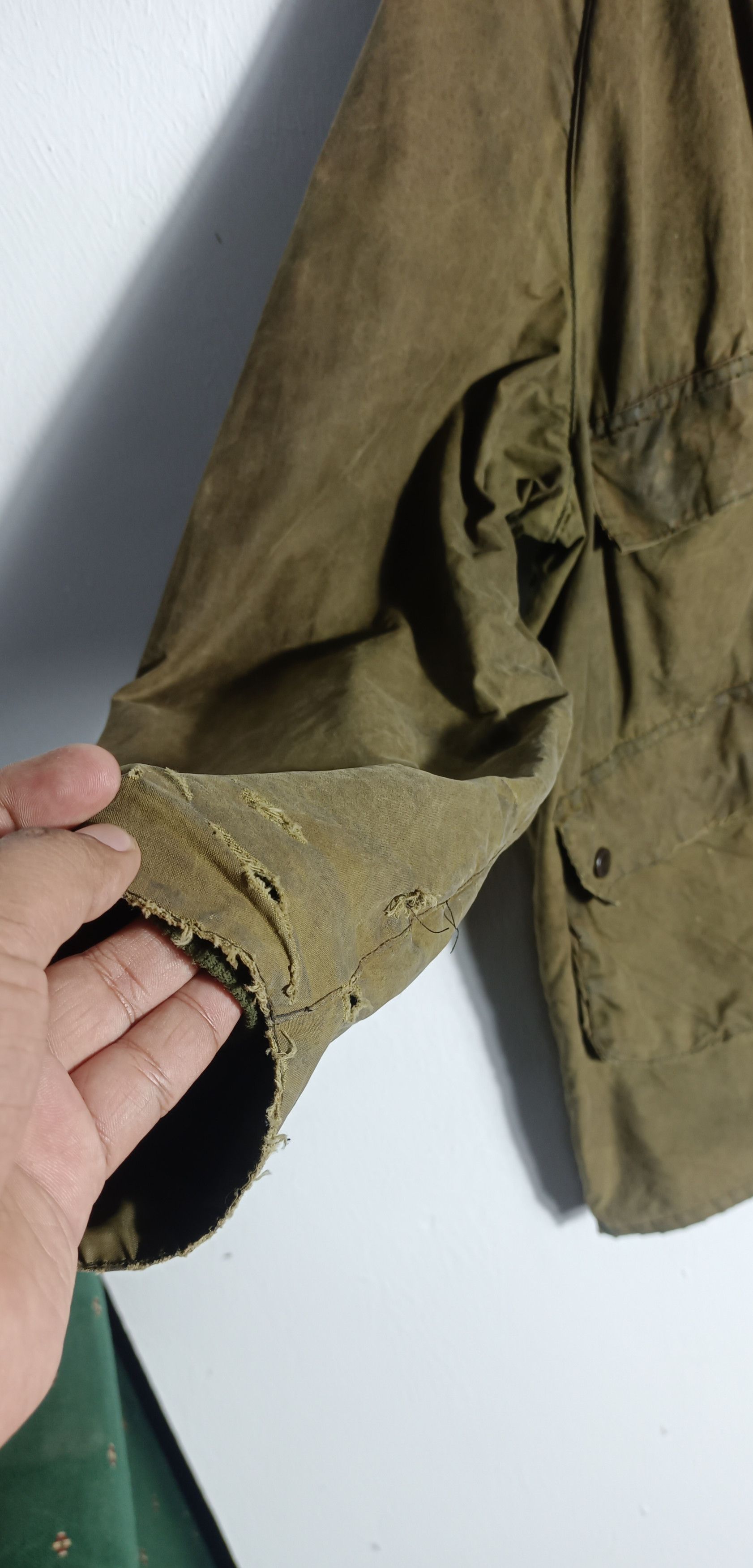 Barbour Vintage🔥🔥Barbour Bendale Waxed Jacket Size US XL / EU 56 / 4 - 6 Thumbnail