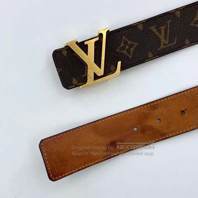 Louis Vuitton Louis Vuitton Initiales dark brown logo with presbyopic sm Size ONE SIZE - 5 Thumbnail