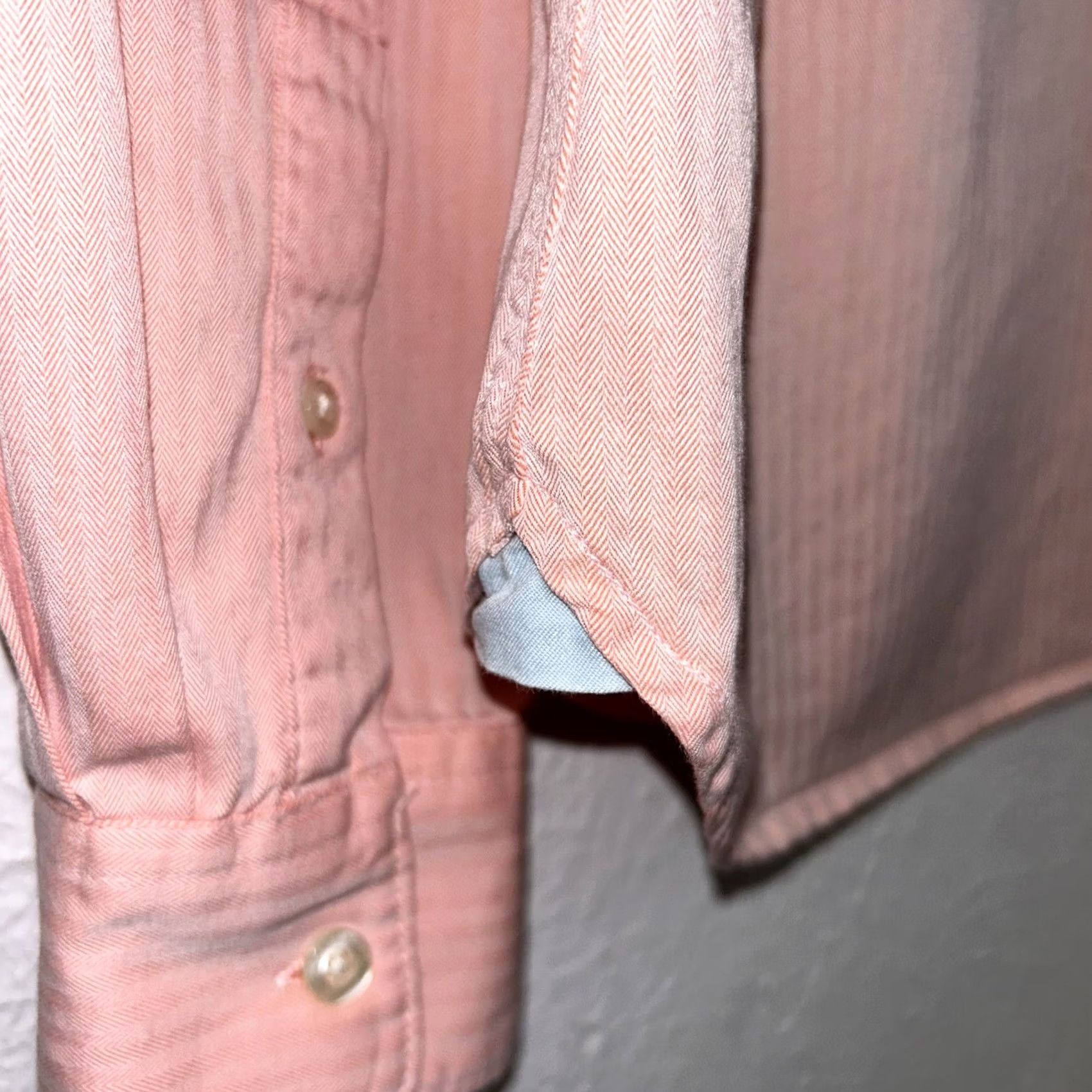 Scotch & Soda Scotch & Soda Amsterdam Couture Button Up Salmon Shirt Long Sleeve Medium Size US M / EU 48-50 / 2 - 6 Thumbnail