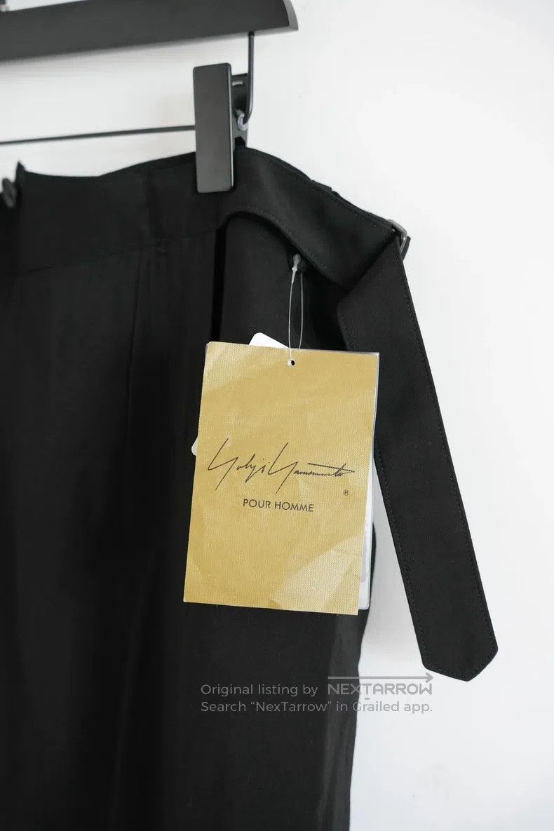 Yohji Yamamoto Yohji Yamamoto size 3 24aw slogan silk skirt Size 25" / US 0 / IT 36 - 6 Thumbnail