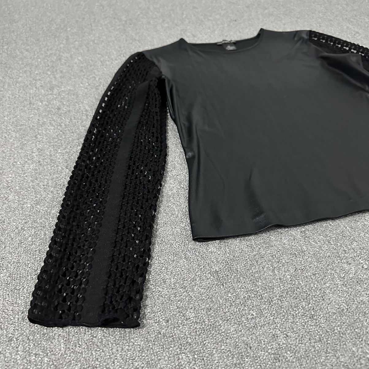 Vivienne Tam Vivienne Tam - 90s Black Mesh Arm Sleeve Size M / US 6-8 / IT 42-44 - 6 Thumbnail