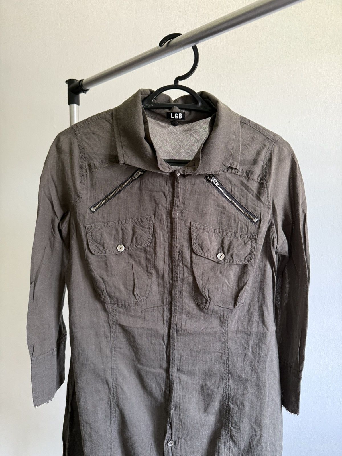 Le Grande Bleu (L.G.B.) 2000s L.G.B G/dress Griffin gothic shirt Size XS / US 0-2 / IT 36-38 - 7 Thumbnail