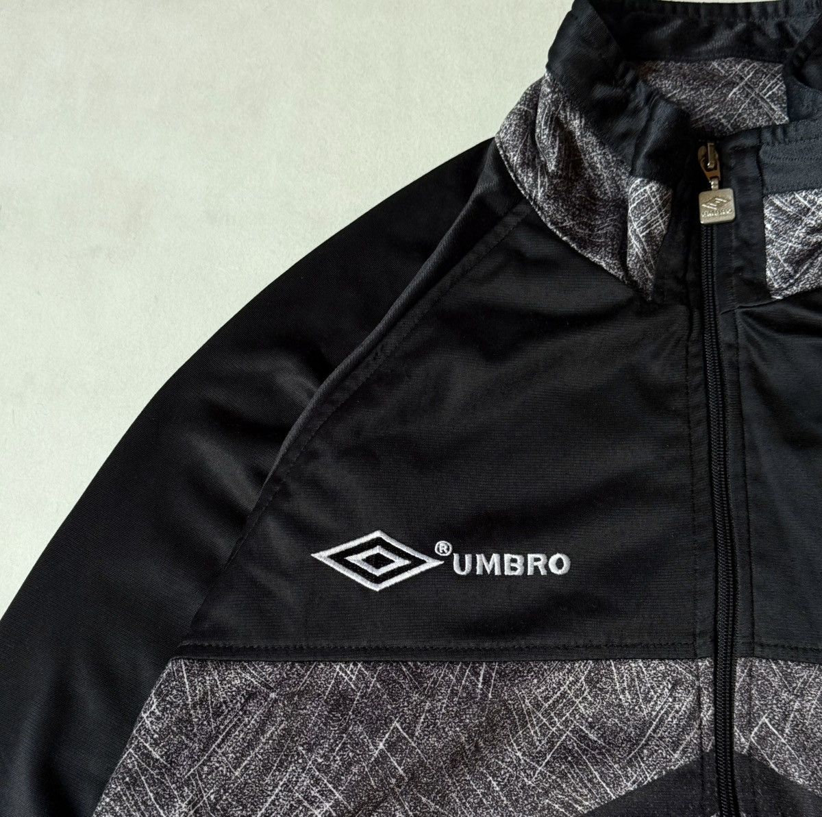 Umbro Umbro Pro Training Vintage Track Zip Jacket Rare Football Size US S / EU 44-46 / 1 - 5 Thumbnail