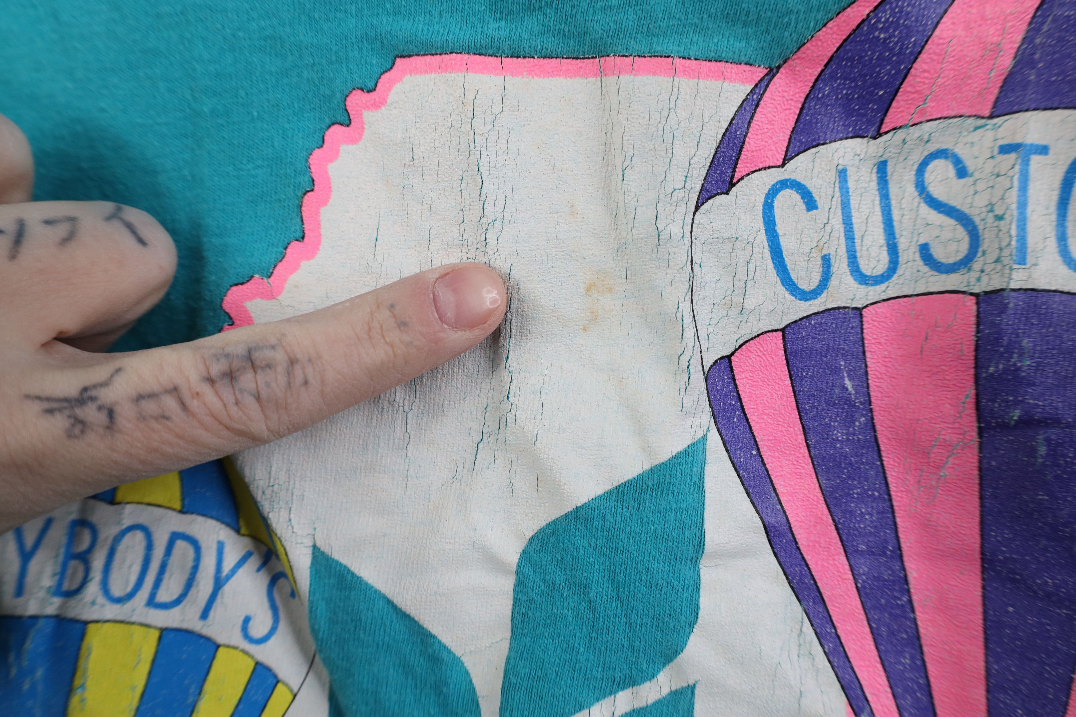 Vintage Vintage 80s 90s Streetwear Hot Air Balloon T-Shirt USA Size US L / EU 52-54 / 3 - 5 Thumbnail