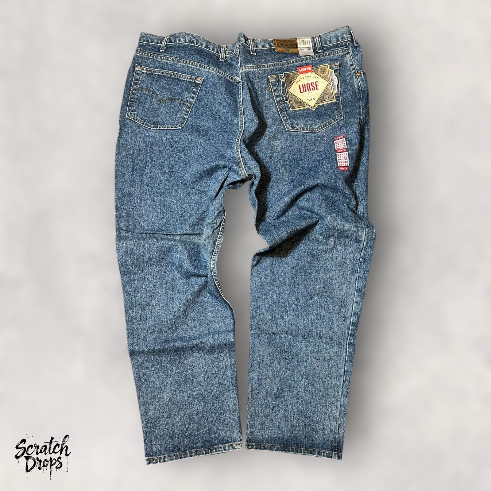 Levi's Vintage Levi's 545 Men's Jeans NWT Deadstock W54 L32 Loose Size US 38 / EU 54 - 5 Thumbnail