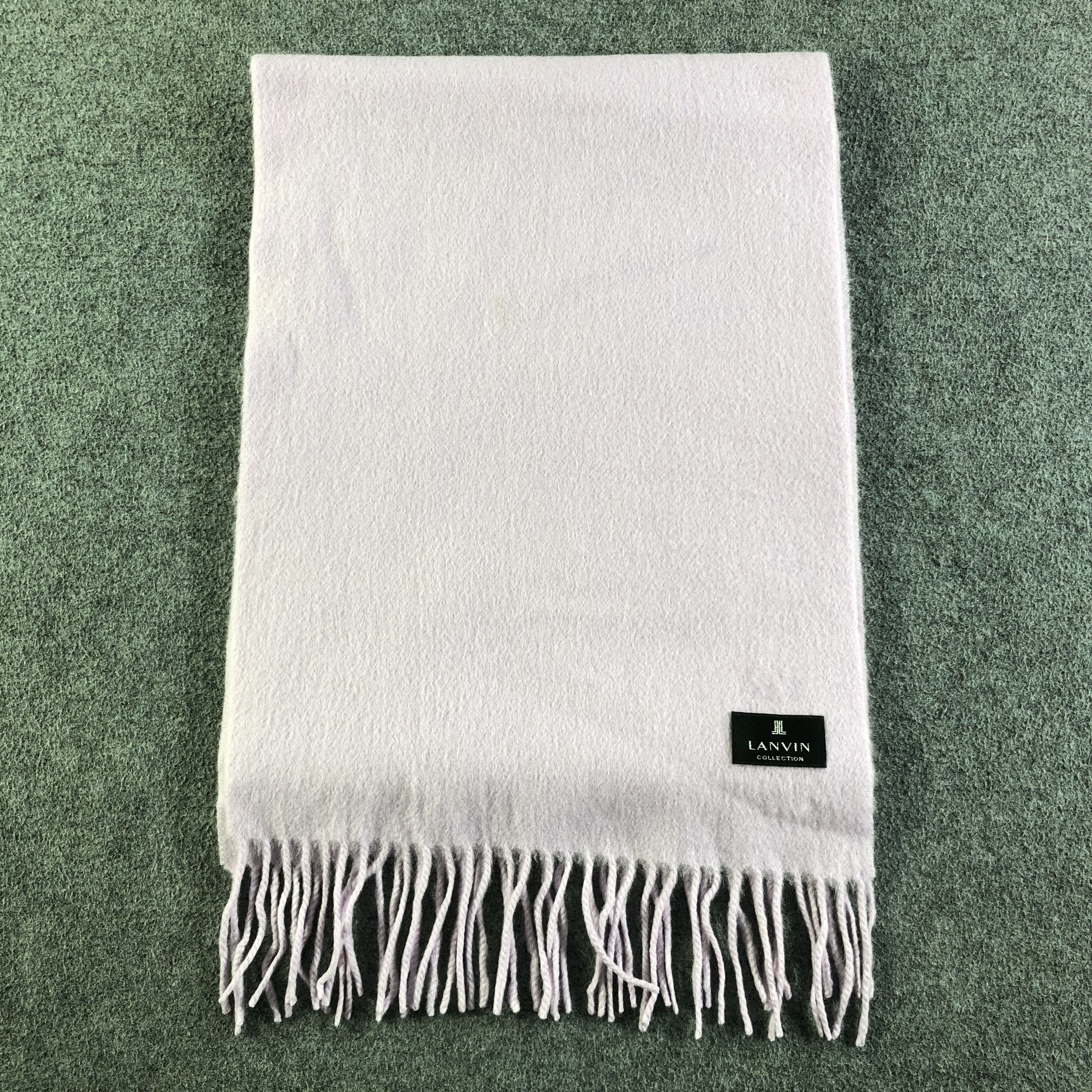 Lanvin Lanvin Cashmere Scarf / Muffler / Neckwear P127 Size ONE SIZE - 2 Thumbnail