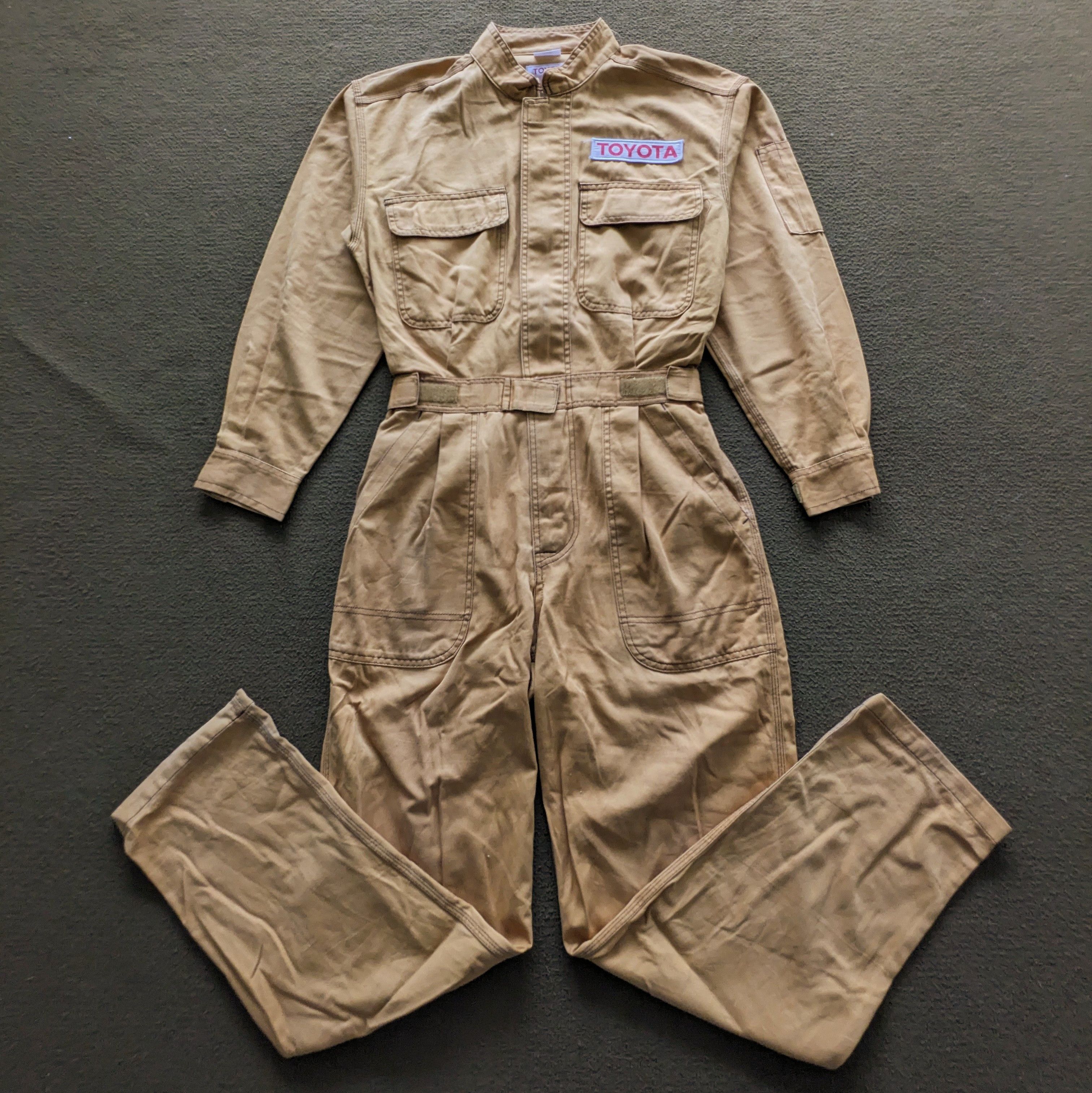 Vintage Vintage TOYOTA Japanese Racing Coverall Workwear Jacket Size US S / EU 44-46 / 1 - 3 Thumbnail