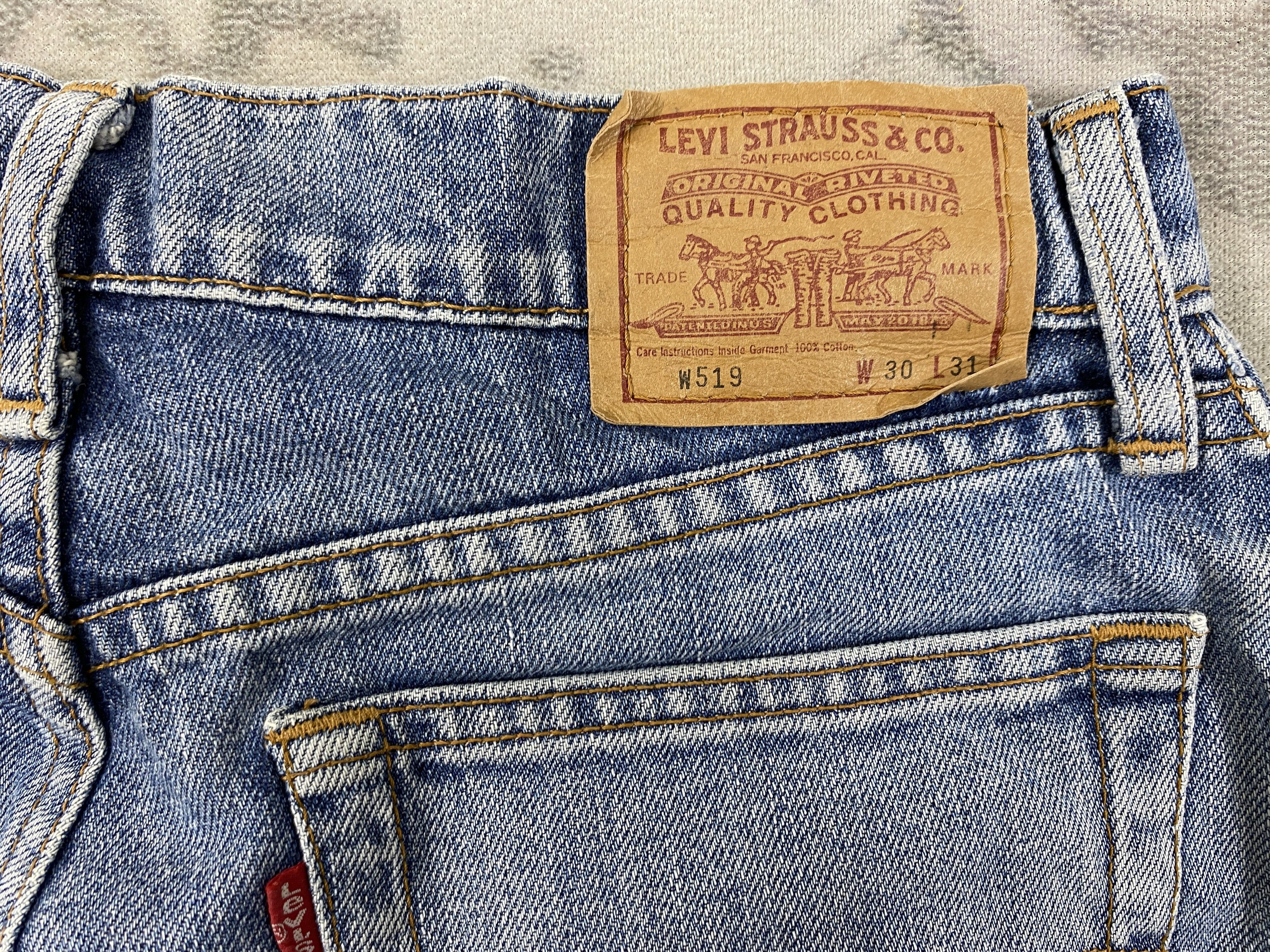 Levi's Medium Wash Vintage Levi's W519 Jeans 27x29 Denim-JN3884 Size 27" / US 4 / IT 40 - 11 Thumbnail