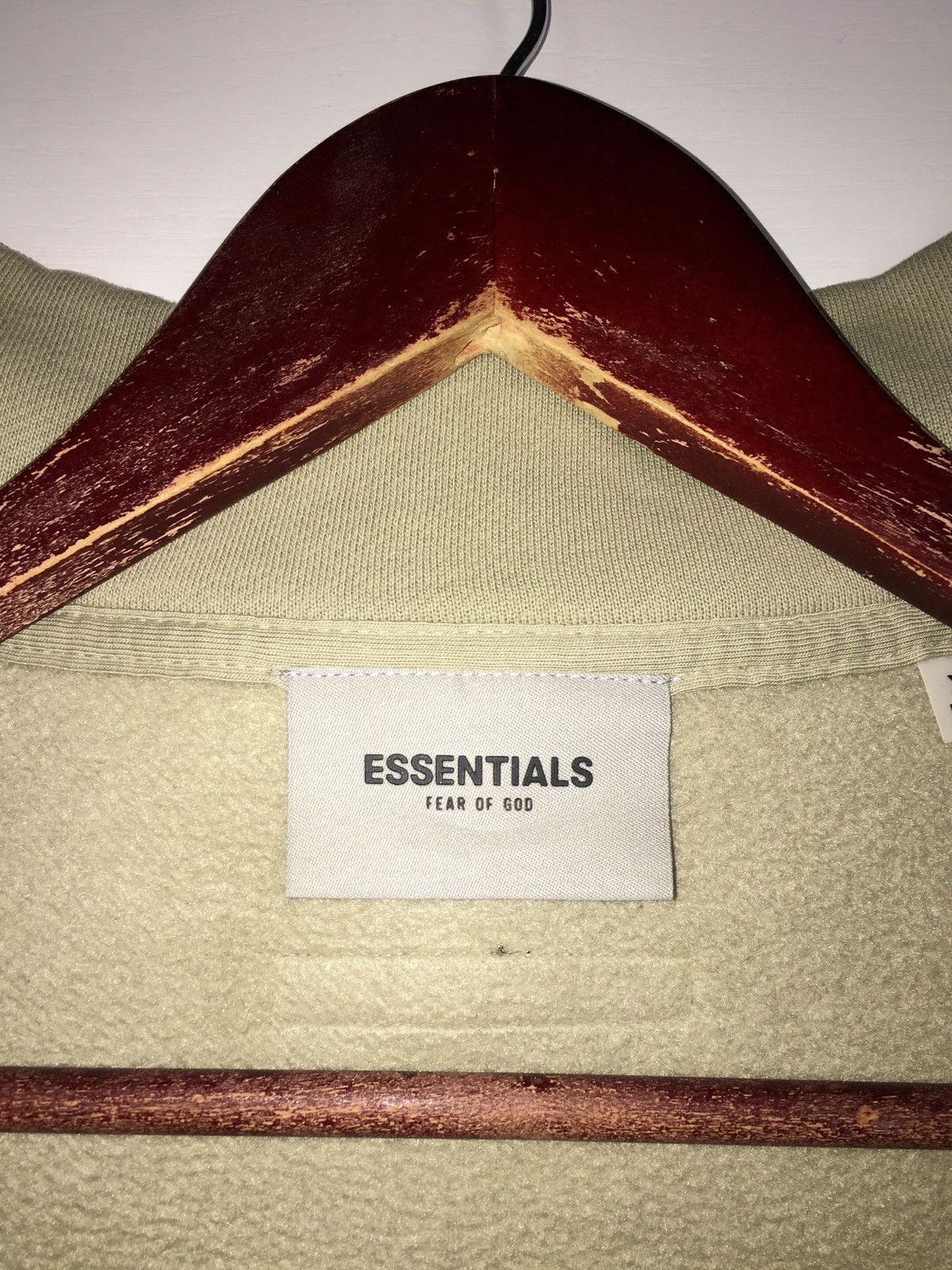 Fear of God crewneck FOG OF GOD ESSENTIALS Taupe Mock Neck Sweatshirt Size US XL / EU 56 / 4 - 8 Thumbnail