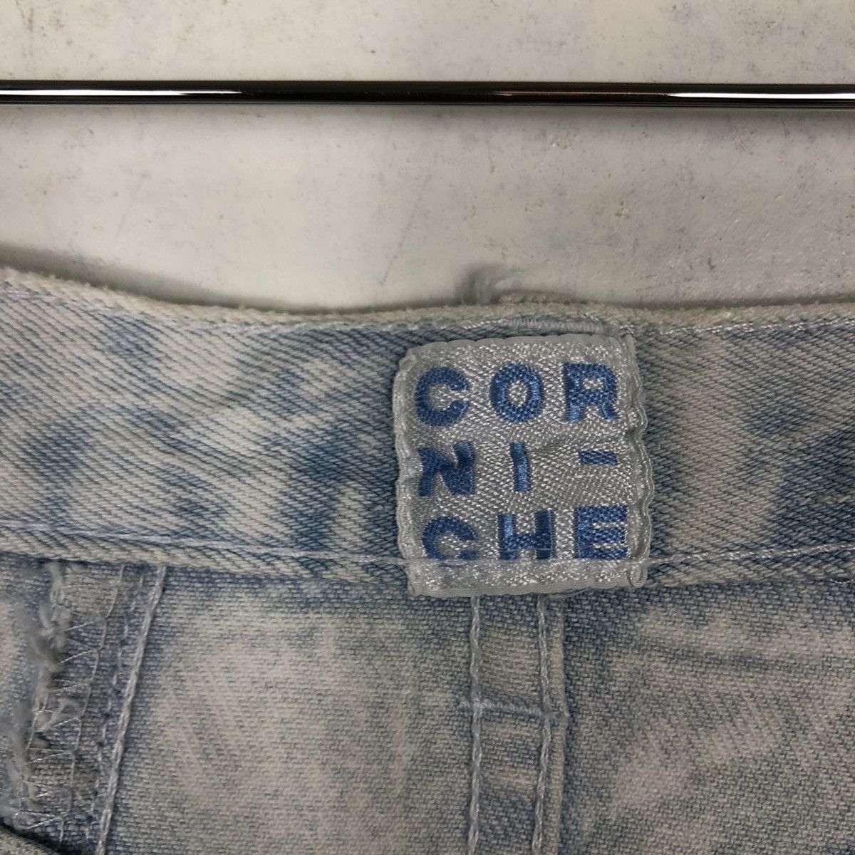 Blue Blue Japan 🔥90’s Acid Wash Distressed Denim Jeans Corni-Che Kapital Size US 30 / EU 46 - 13 Thumbnail