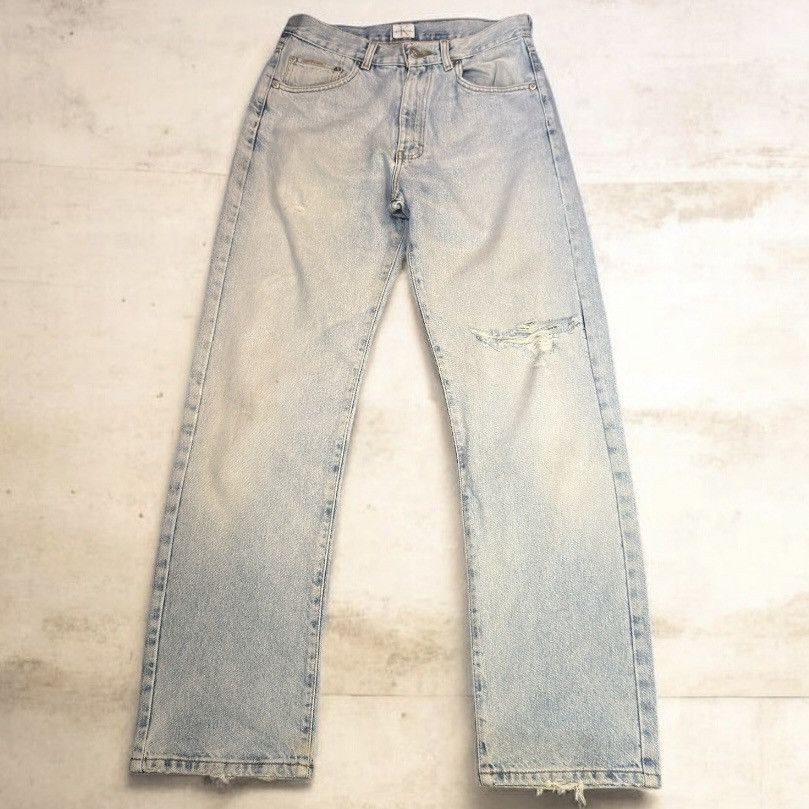 Calvin Klein 205W39NYC 🔥🔥 Original Calvin Klein Double Stone Wash Jeans Size US 29 - 1 Thumbnail