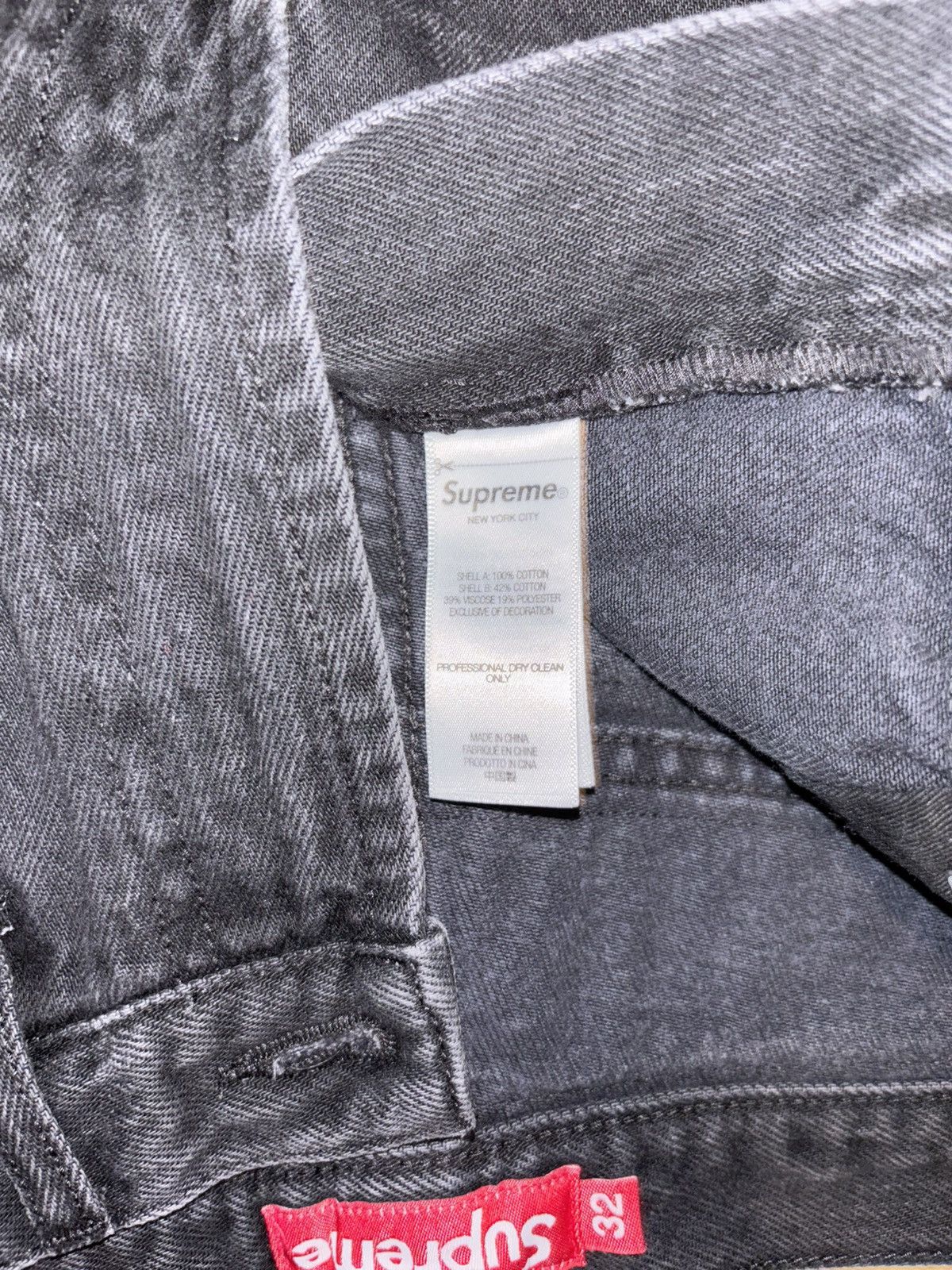 Supreme Supreme Leopard Faux Fur Loose Fit Jean In Hand Size US 32 / EU 48 - 4 Thumbnail