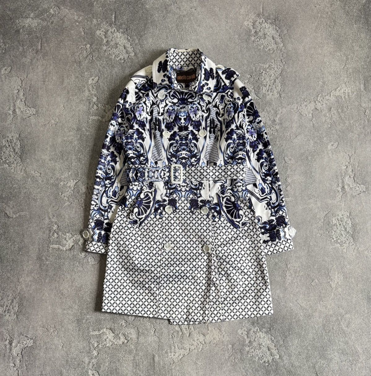 Cavalli Class × Just Cavalli × Roberto Cavalli Roberto Cavalli 40size all Printed flowers 🌺 coat jacket Size S / US 4 / IT 40 - 5 Thumbnail