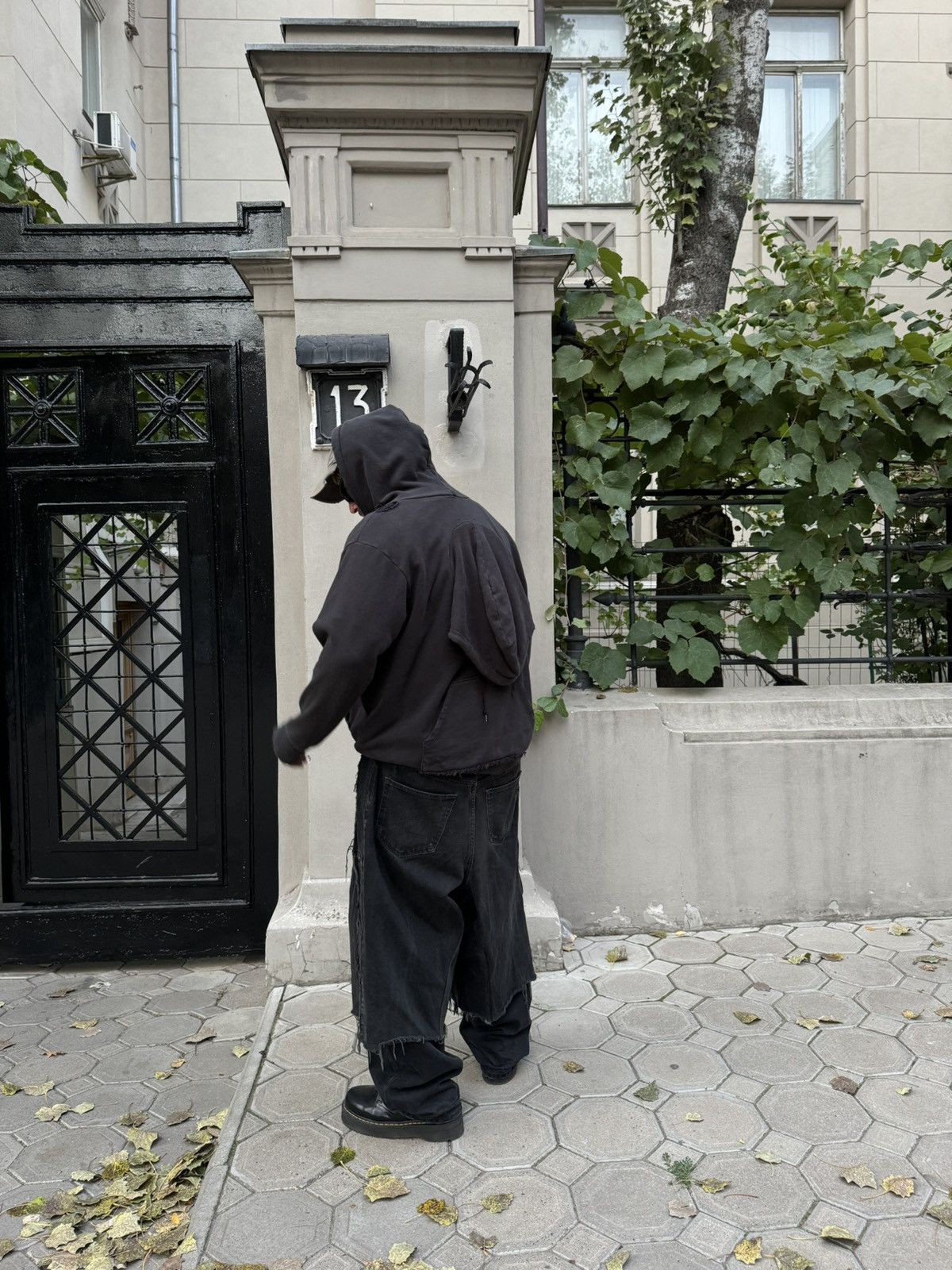 Yohji Yamamoto YOHJI YAMAMOTO x RequaL Wildside Deconstructed Hoodie Size US L / EU 52-54 / 3 - 8 Thumbnail