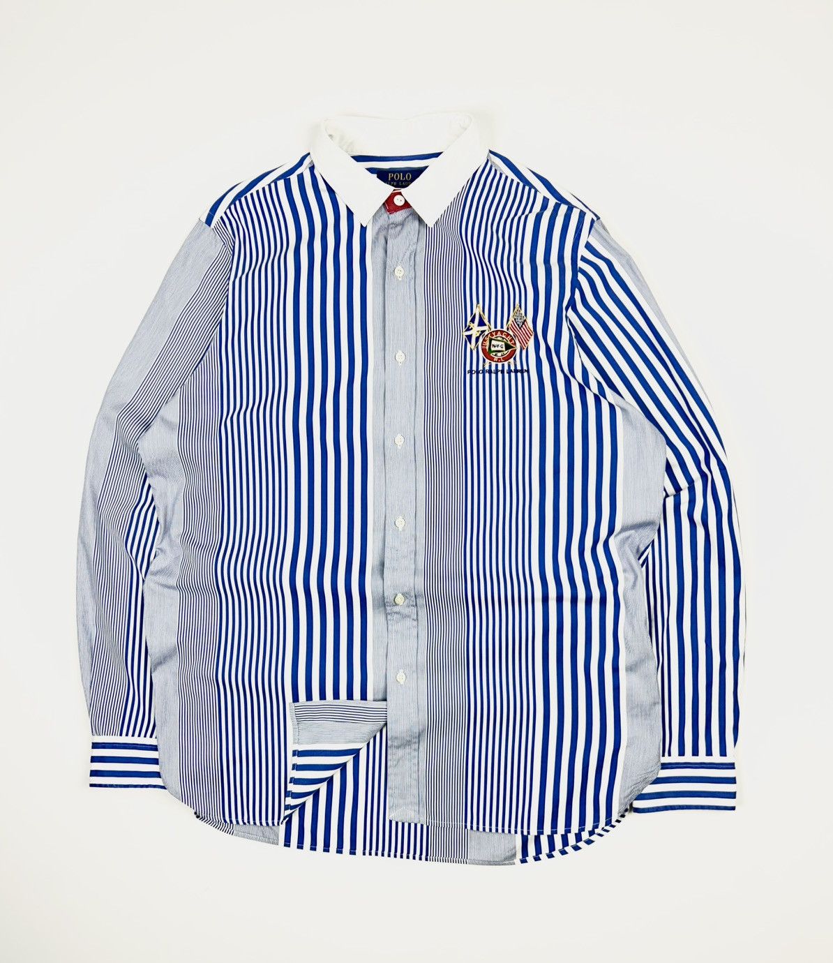 Vintage Rare Polo Ralph Lauren Strip Shirt Vintage y2k Size US L / EU 52-54 / 3 - 1 Thumbnail