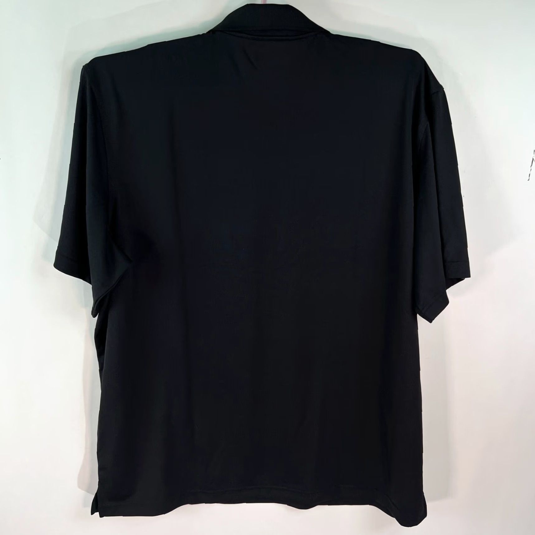 Vintage Multitek Polo Shirt Mens 3XL Black Short Sleeve Polo Shirt Casual Big & Tall Shirt Mens 3XL Black Polo Size US XXL / EU 58 / 5 - 4 Thumbnail